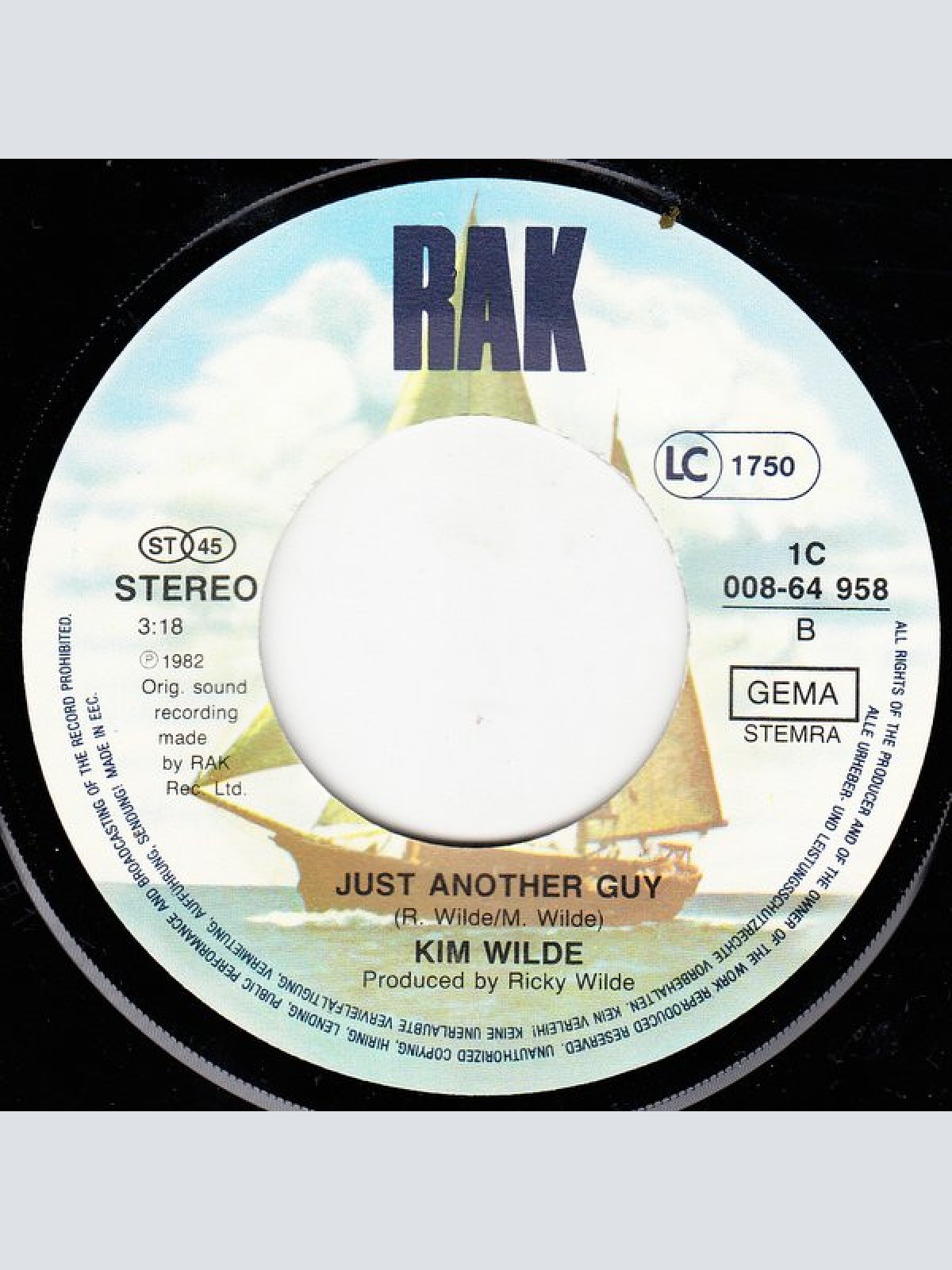 Vinyl / Kim Wilde - Child Come Away