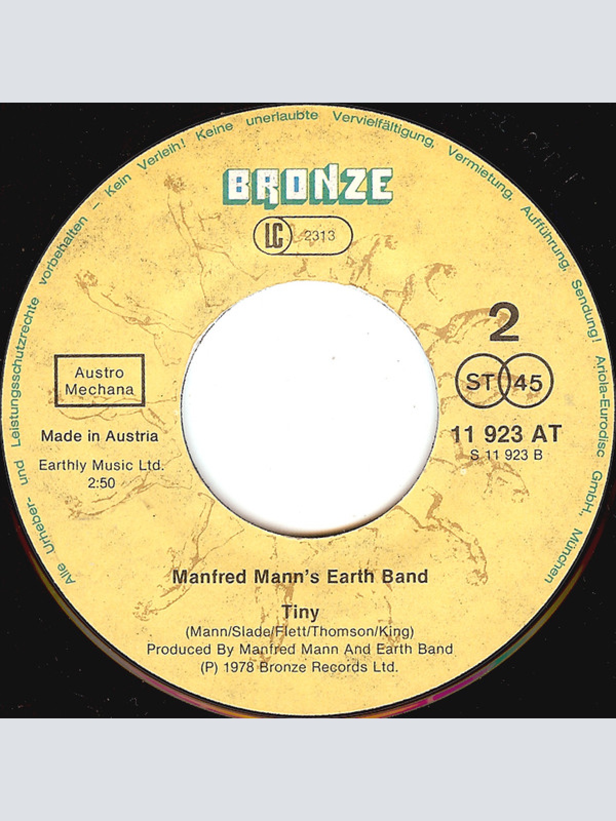 Vinyl / Manfred Mann's Earth Band - Mighty Quinn