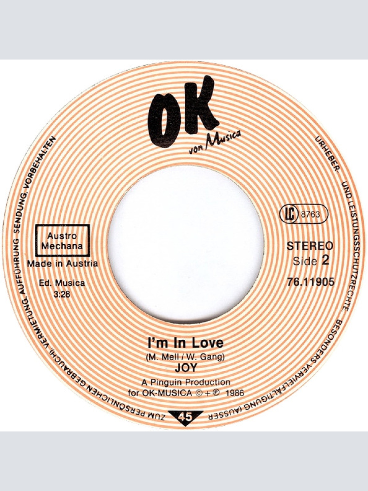 Vinyl / Joy (9) - Japanese Girls