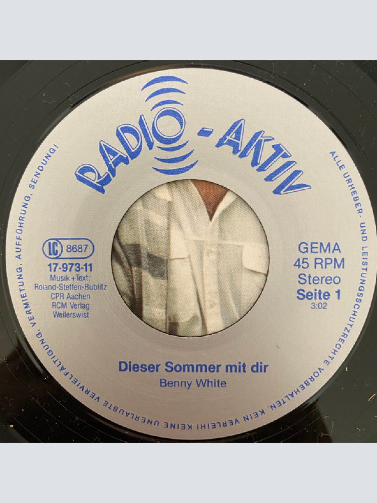 Vinyl / Benny White (4) - Dieser Sommer Mit Dir / Heute Fahr'n Wir An Den See