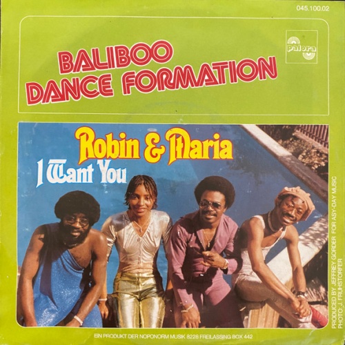Vinyl / Baliboo Dance Formation - Robin & Maria / I Want You