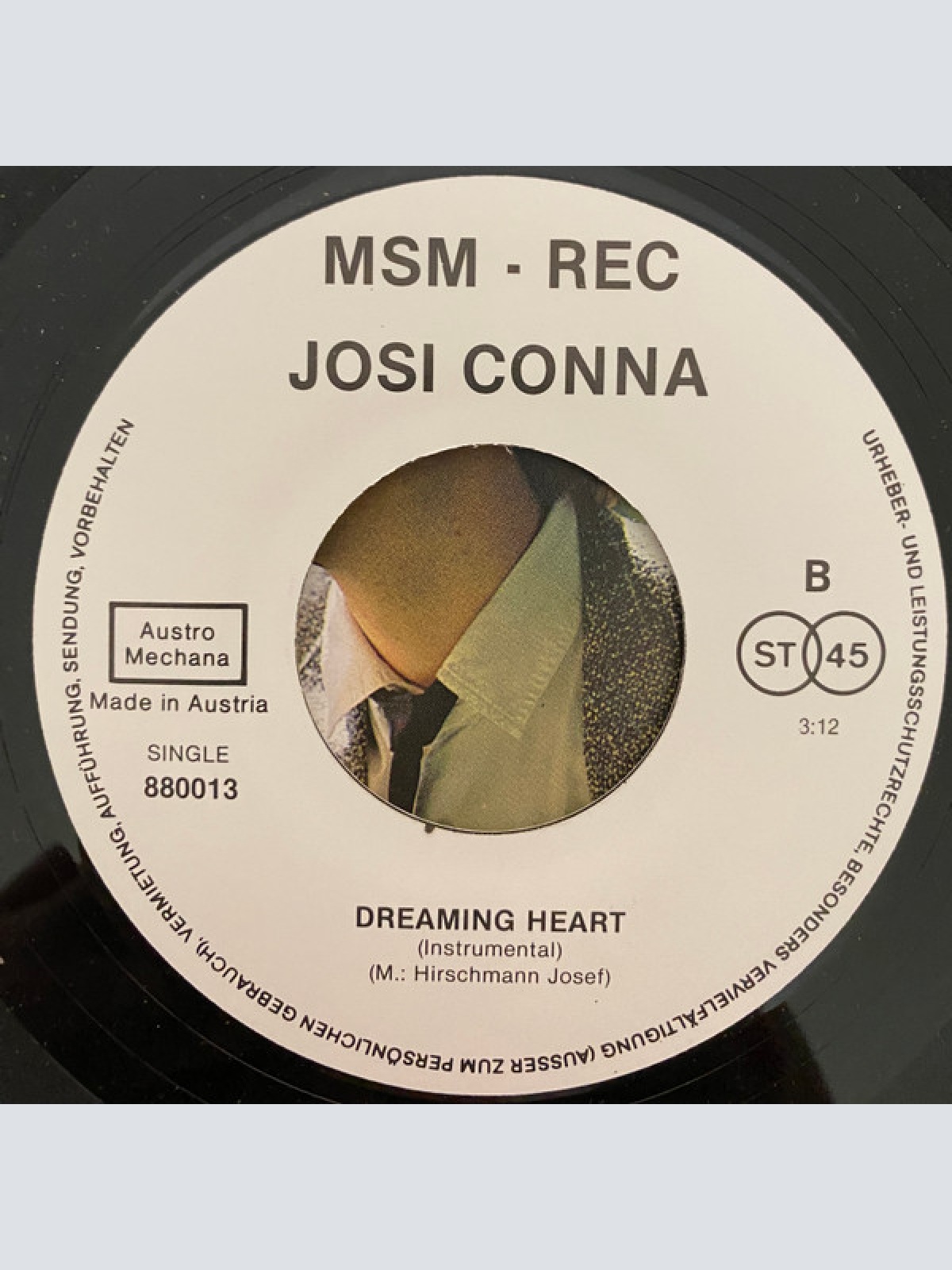 Vinyl / Josi Conna - Wege Der Liebe / Dreaming Heart (Instrumental)