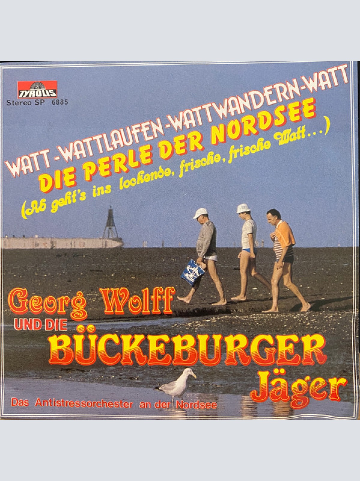 Vinyl / Georg Wolff Und Die Bückenburger Jäger - Watt - Wat? - Watt / Helicopter Aweigh