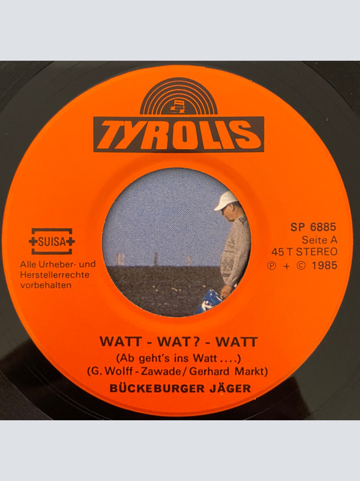 Vinyl / Georg Wolff Und Die Bückenburger Jäger - Watt - Wat? - Watt / Helicopter Aweigh