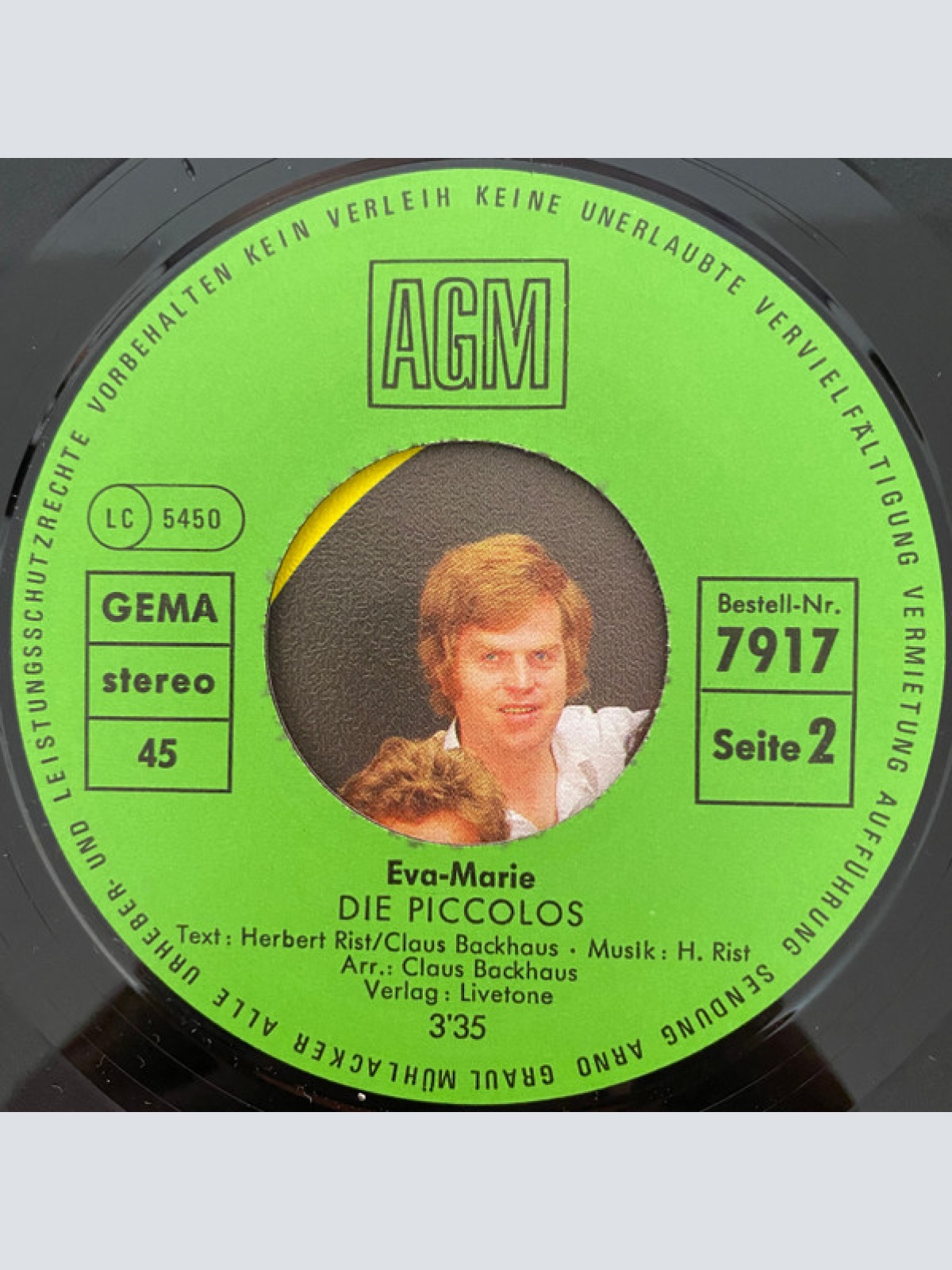 Vinyl / Piccolos (4) - Jetzt Kommt Bubi / Eva-Marie