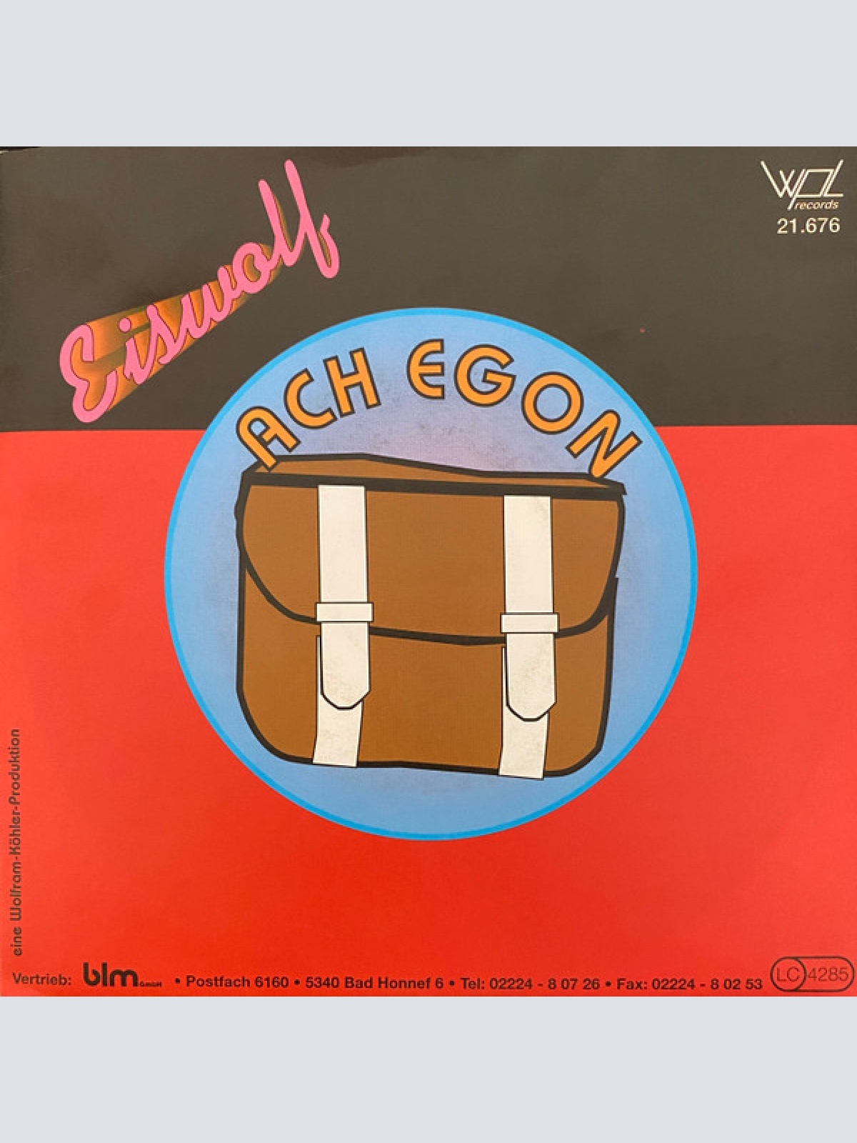 Vinyl / Eiswolf - Ach Egon