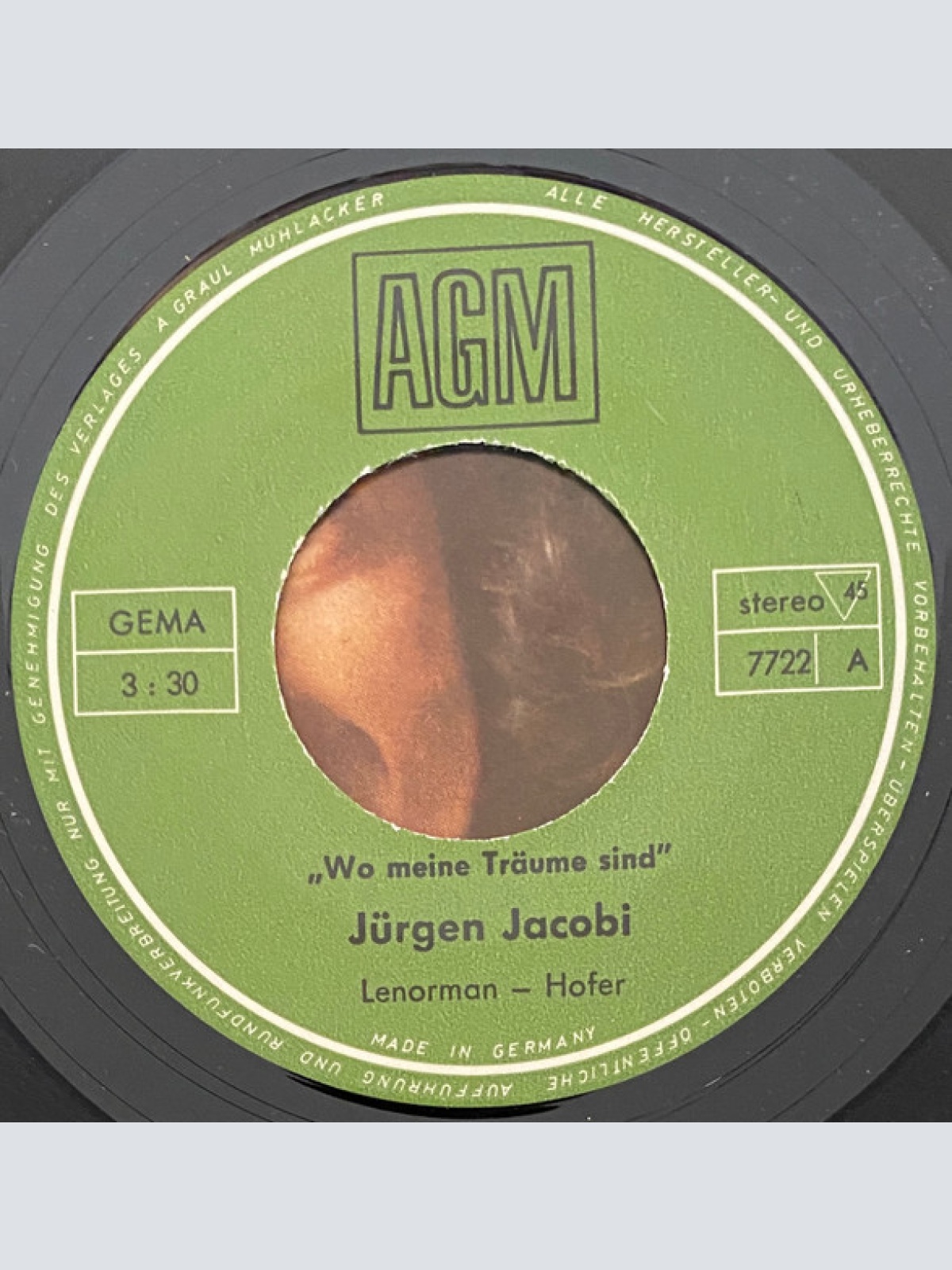 Vinyl / Jürgen Jacobi - Wo Meine Träume Sind / Das Lied Der Kleinen Leute