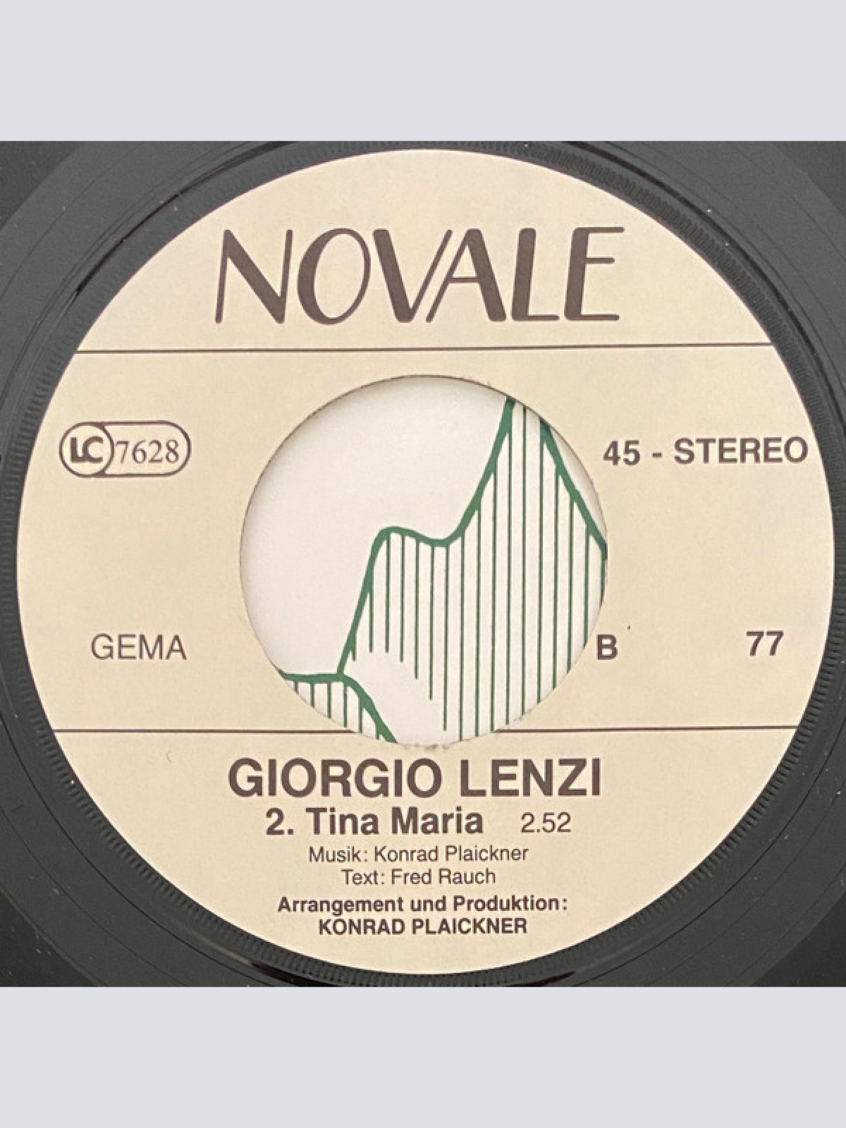 Vinyl / Giorgio Lenzi - Die Stimme Der Dolomiten* - La Bella Villanella / Tina Maria