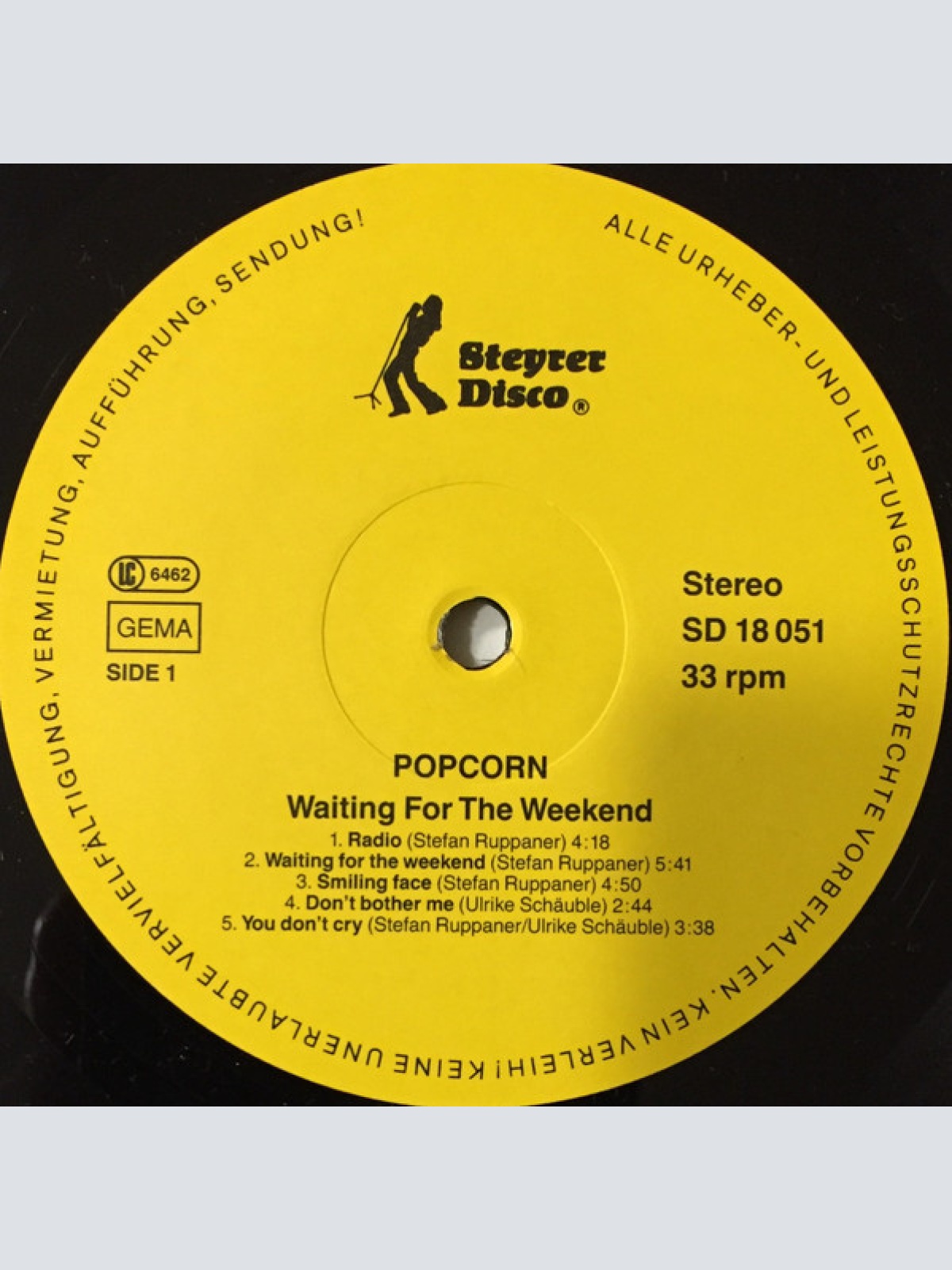 Vinyl / Popcorn (17) - WaitinG FoR ThE WeekenD