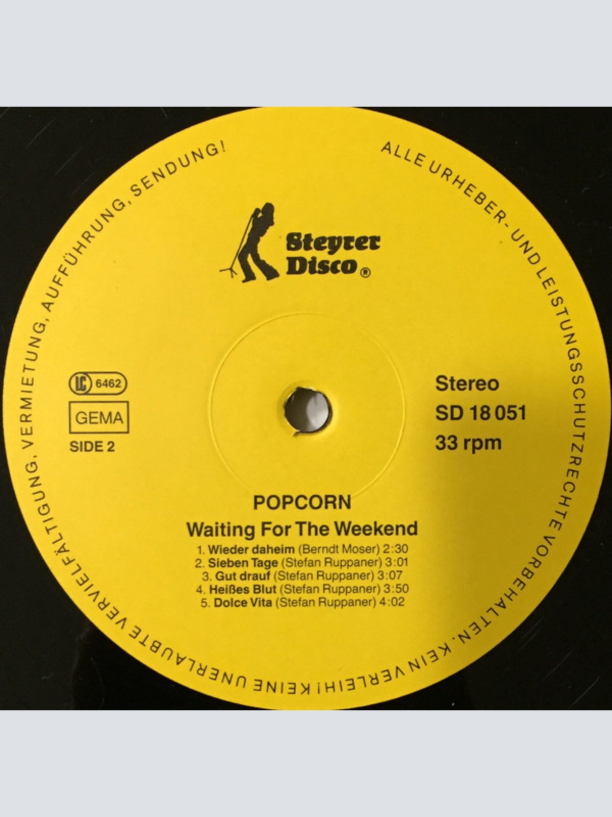 Vinyl / Popcorn (17) - WaitinG FoR ThE WeekenD