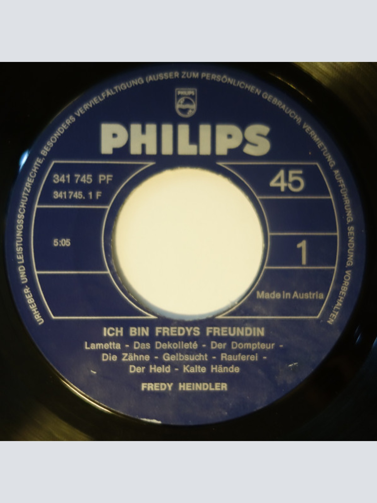 Vinyl / Der Kleine Fredy* - Ich Bin Fredys Freundin