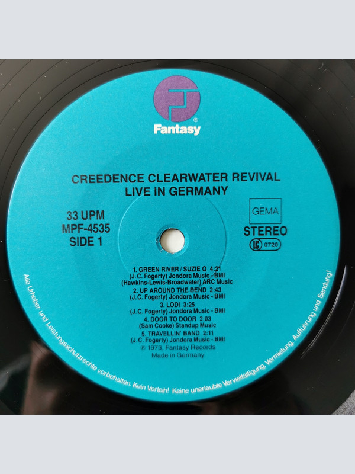 Vinyl / Creedence Clearwater Revival - Live In Germany