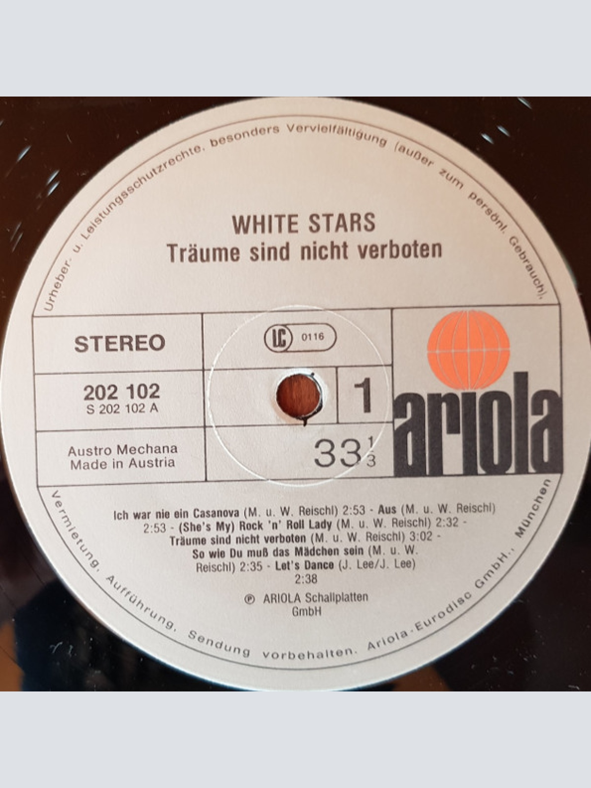 Vinyl / White Stars - Träume Sind Nicht Verboten