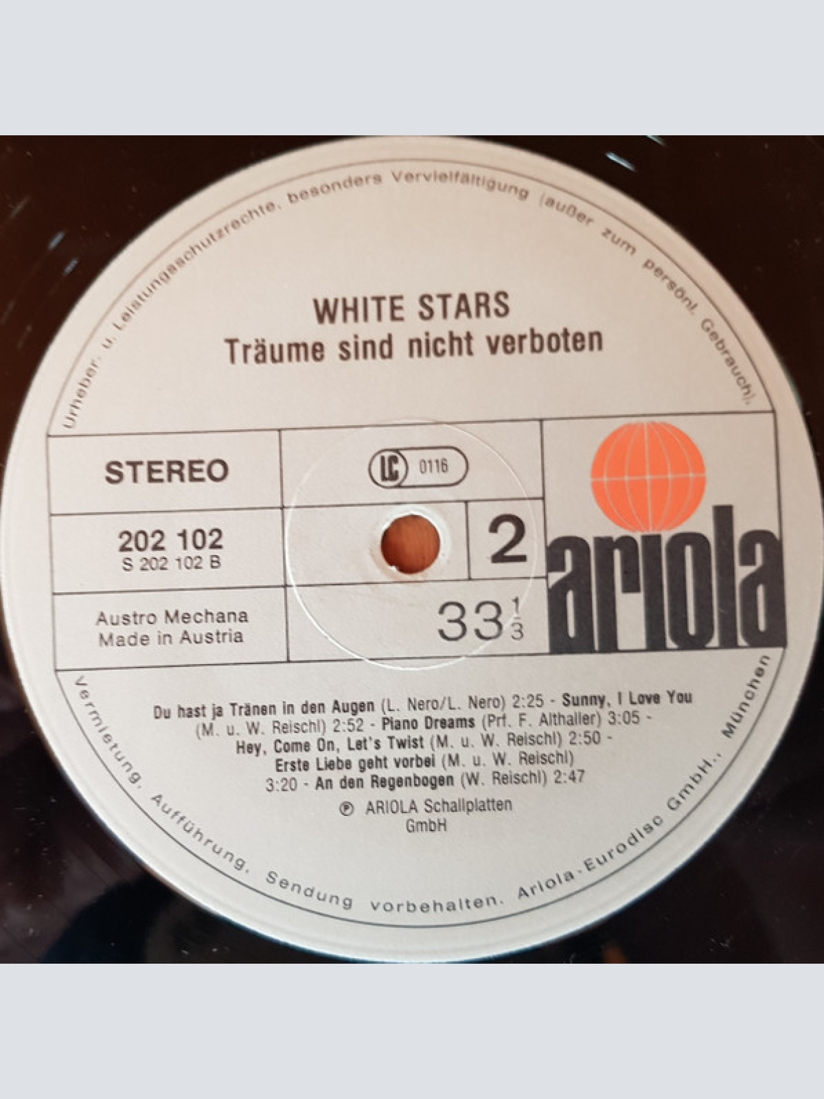 Vinyl / White Stars - Träume Sind Nicht Verboten
