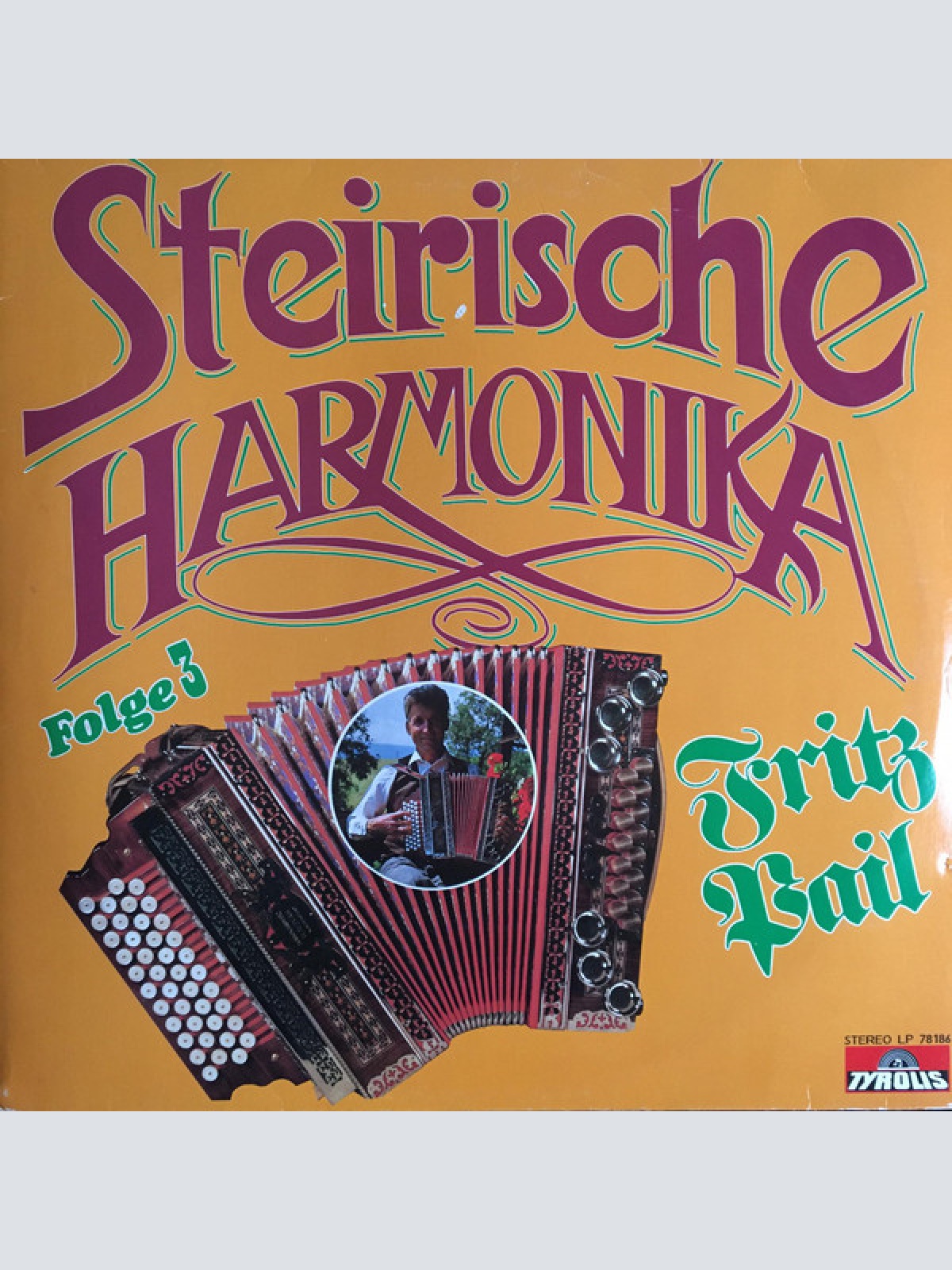 Vinyl / Fritz Pail - Steirische Harmonika (Folge 3)
