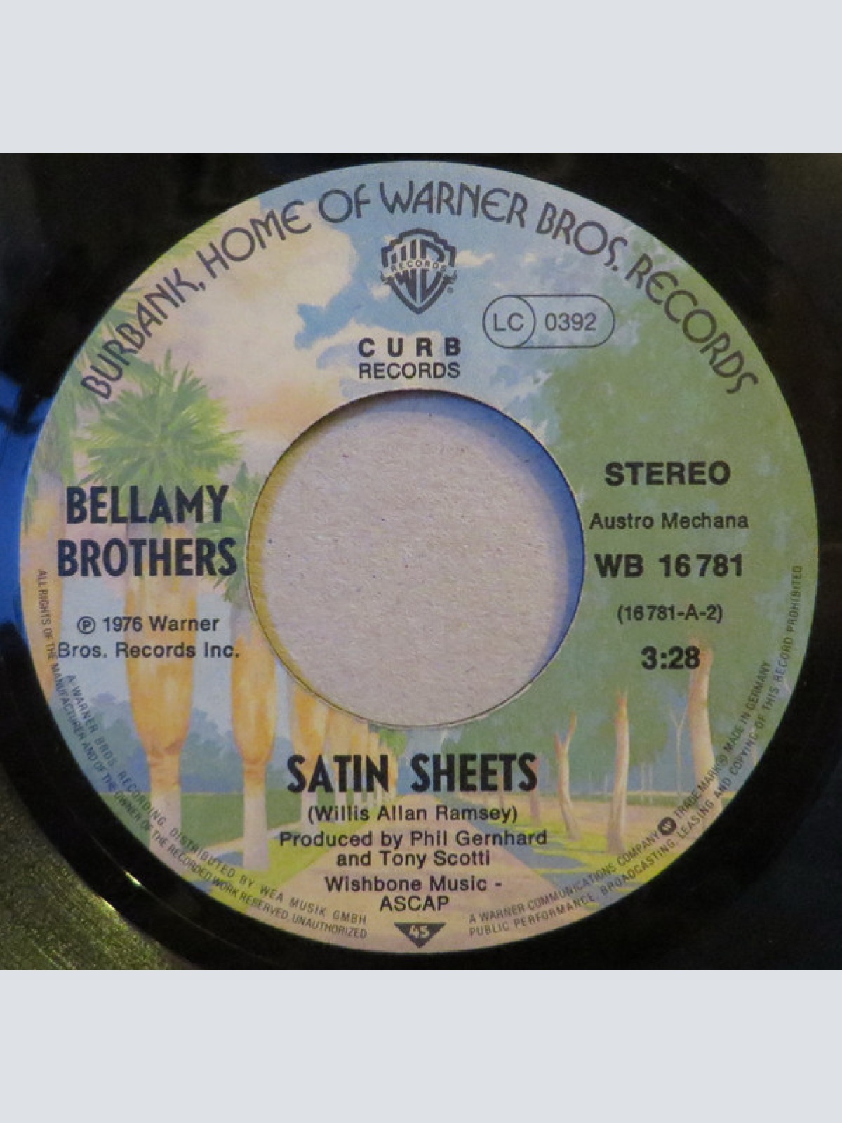 Vinyl / Bellamy Brothers - Satin Sheets / Hell Cat