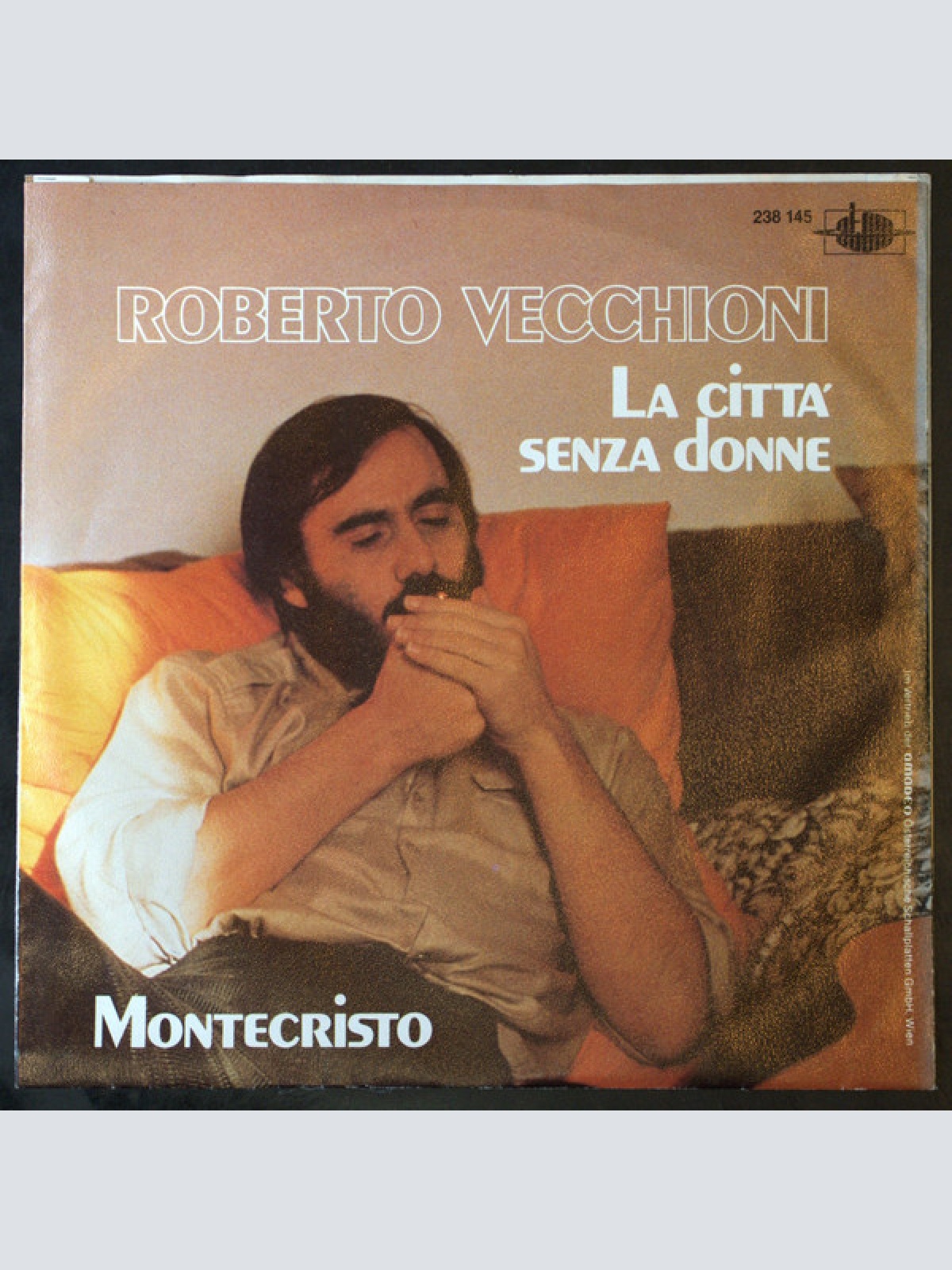 Vinyl / Roberto Vecchioni - La Città Senza Donne / Montecristo