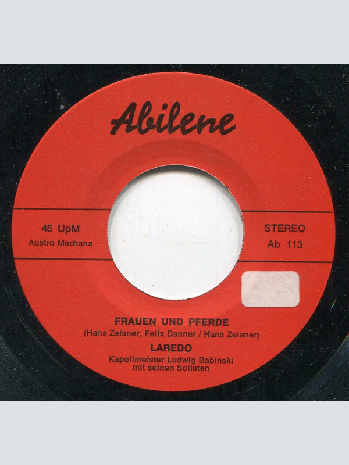 Vinyl / Laredo (7) - Frauen Und Pferde / Du Hast Tränen