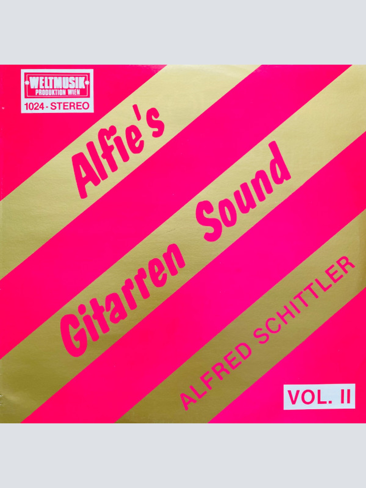 Vinyl / Alfred Schittler - Alfie's Gitarren Sound Vol. II