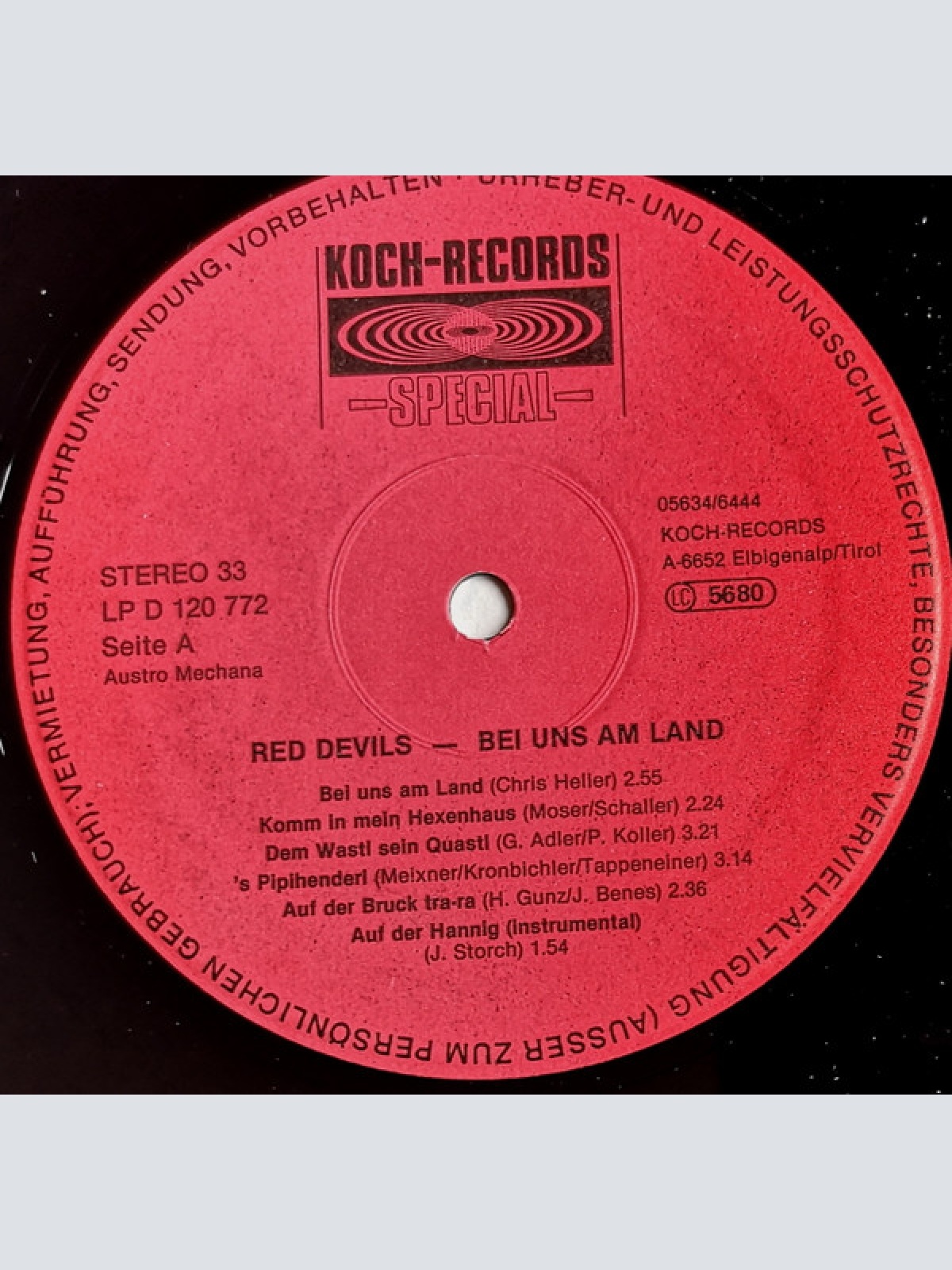 Vinyl / Red Devils (2) - Bei Uns Am Land
