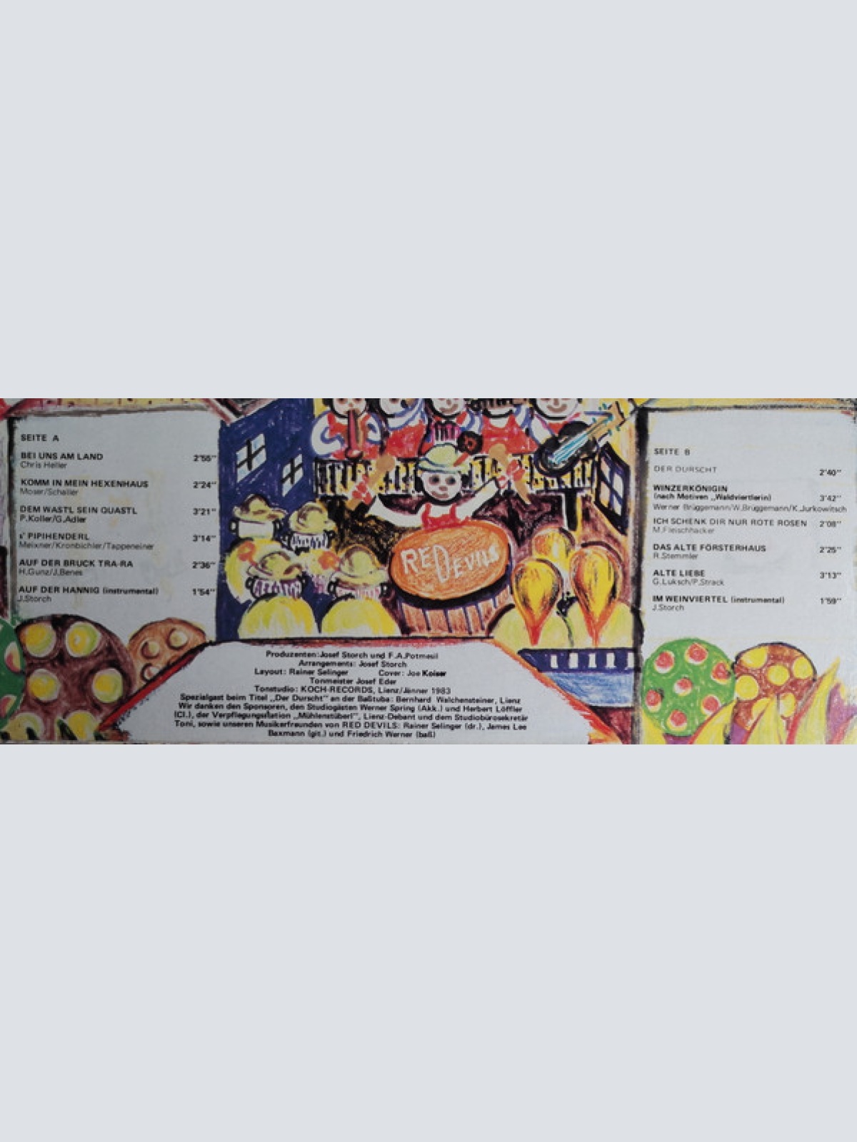 Vinyl / Red Devils (2) - Bei Uns Am Land