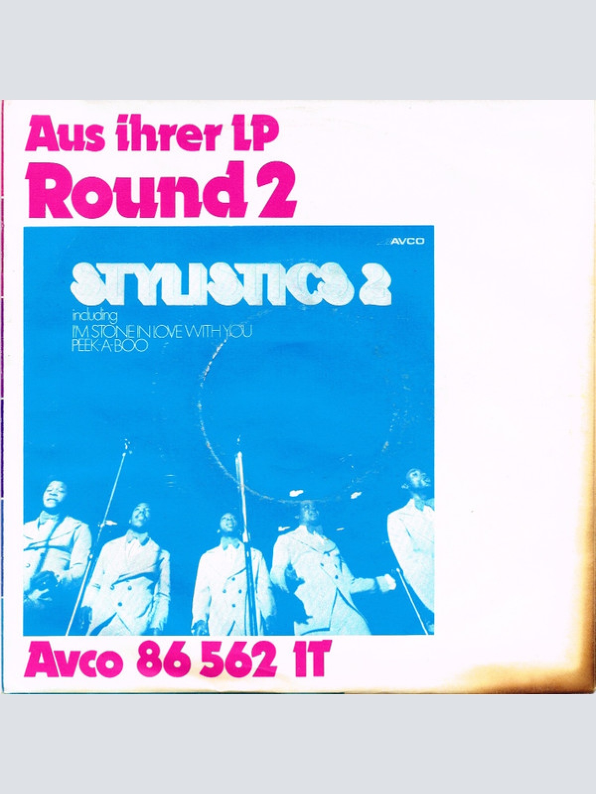 Vinyl / The Stylistics - Peek-A-Boo / Pieces