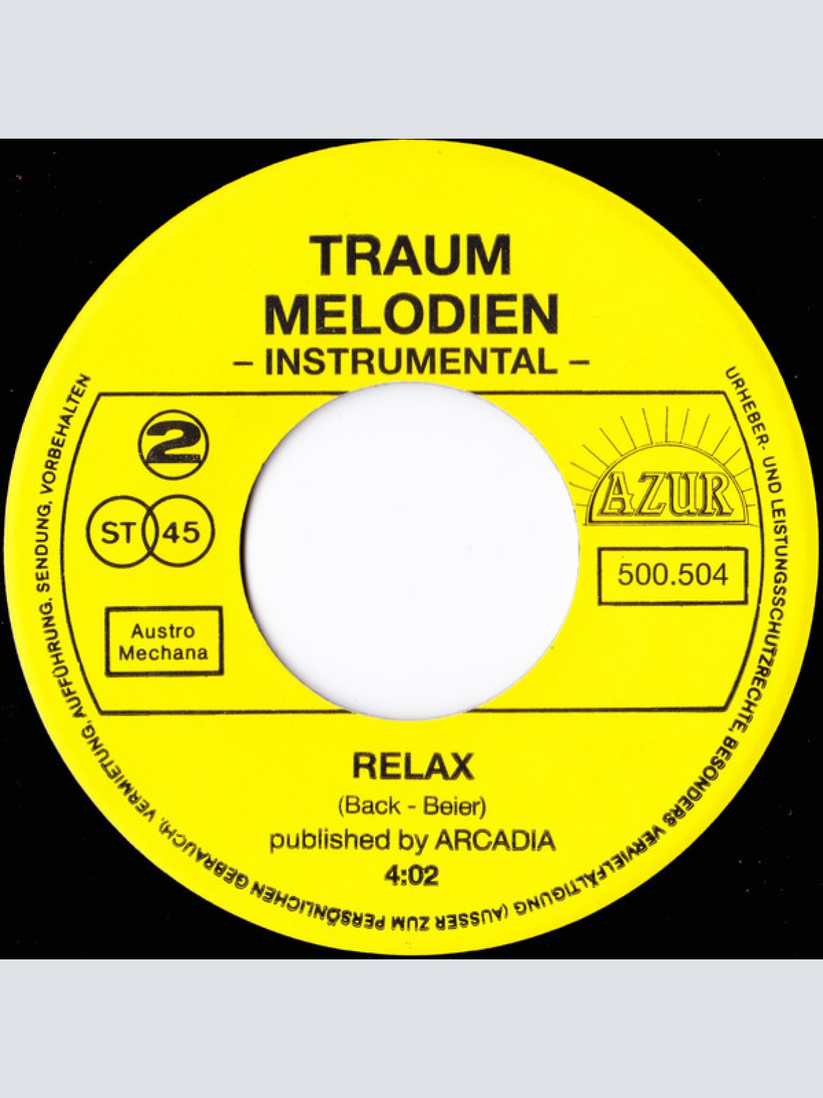 Vinyl / Unknown Artist - Traummelodien (Instrumental)