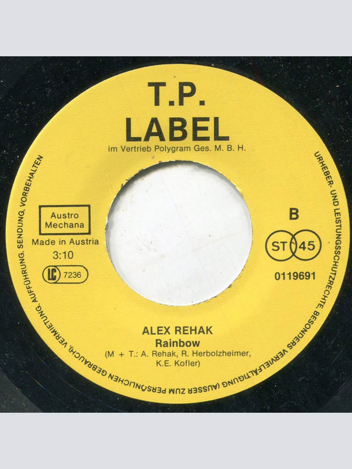 Vinyl / Alex Rehak - Now It's You