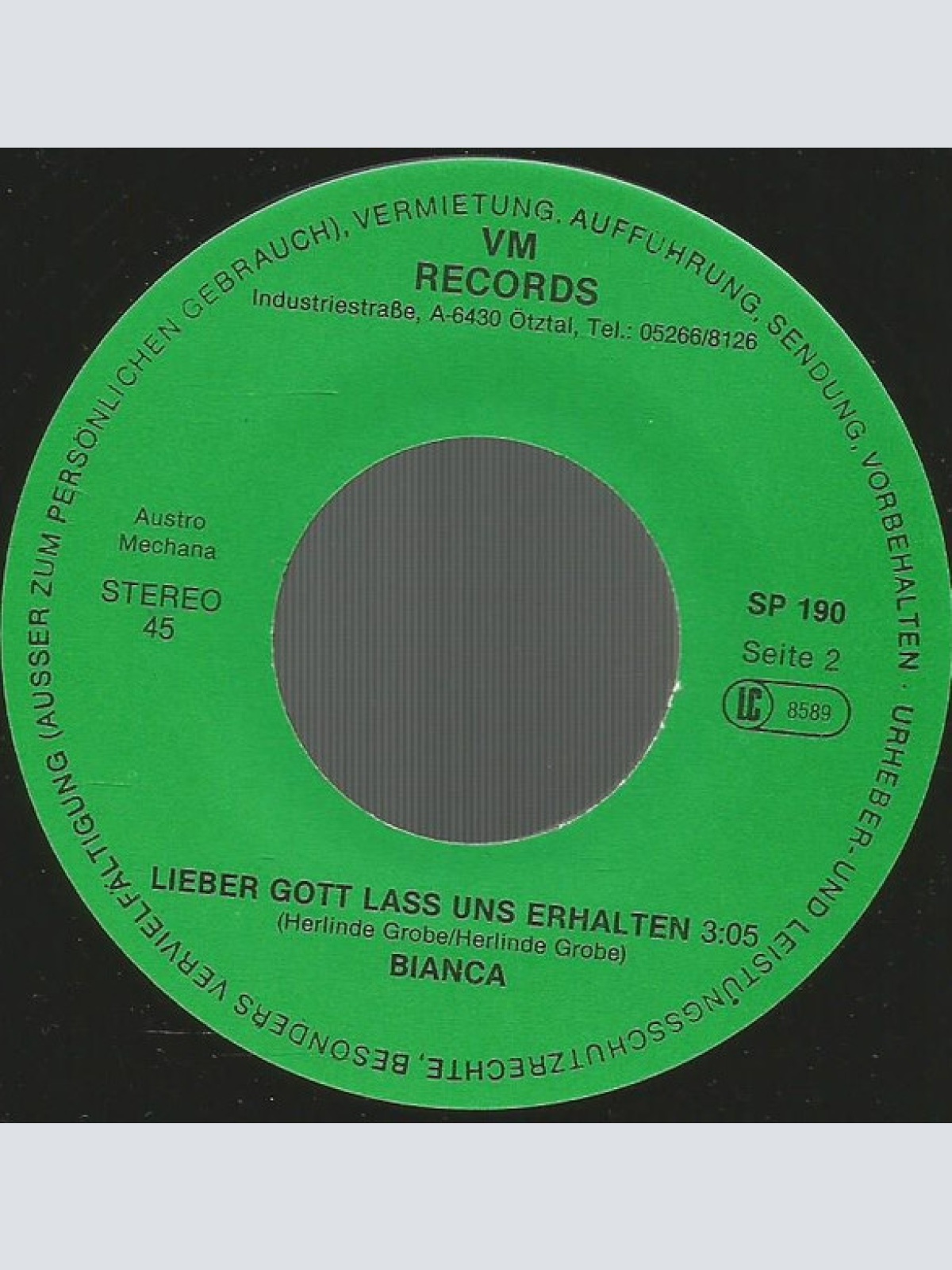 Vinyl / Bianca (10) - Ich Träume In Der Heide