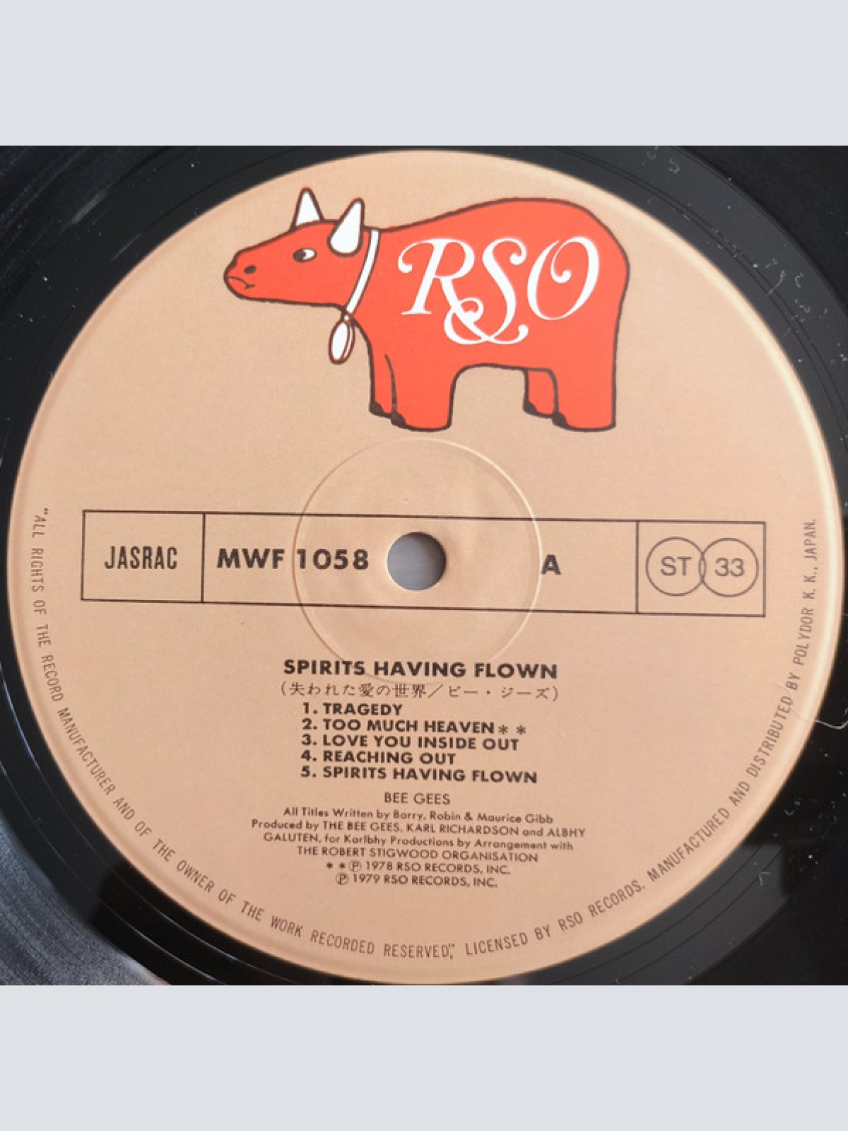 Vinyl / Bee Gees - Spirits Having Flown