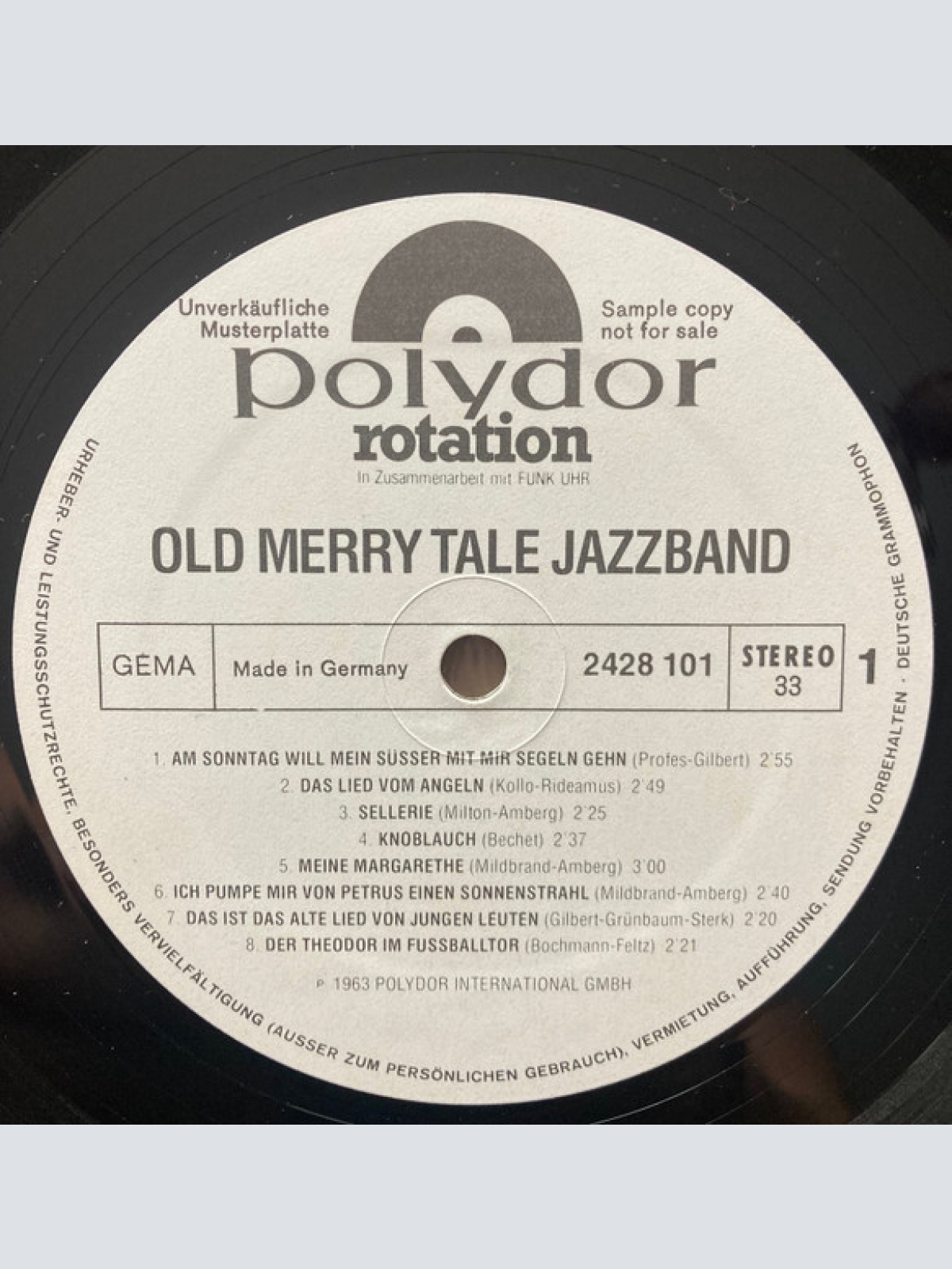 Vinyl / Old Merry Tale Jazzband - Jatz Mit Schuß