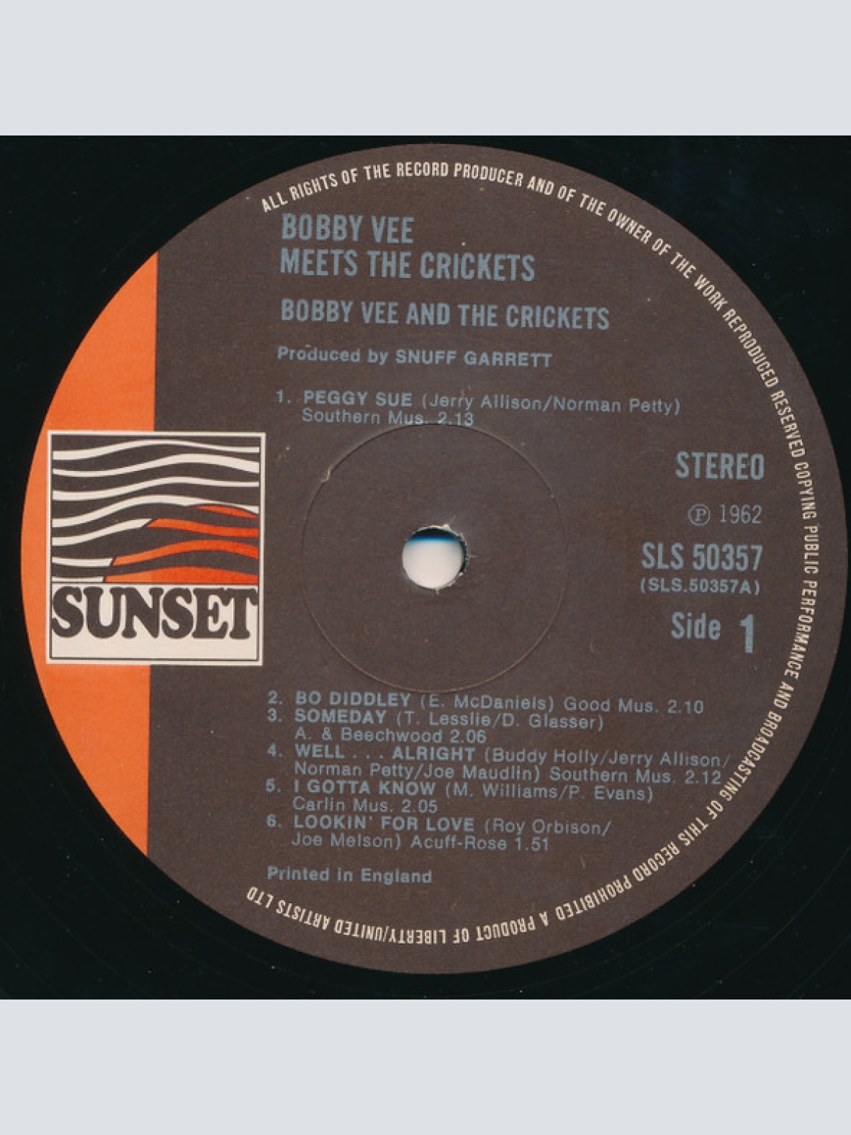Vinyl / Bobby Vee and The Crickets (2) - Bobby Vee Meets The Crickets