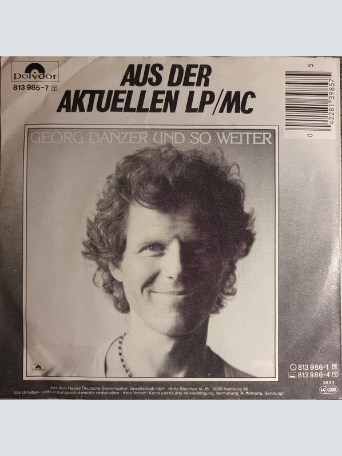 Vinyl / Georg Danzer - Zombieball