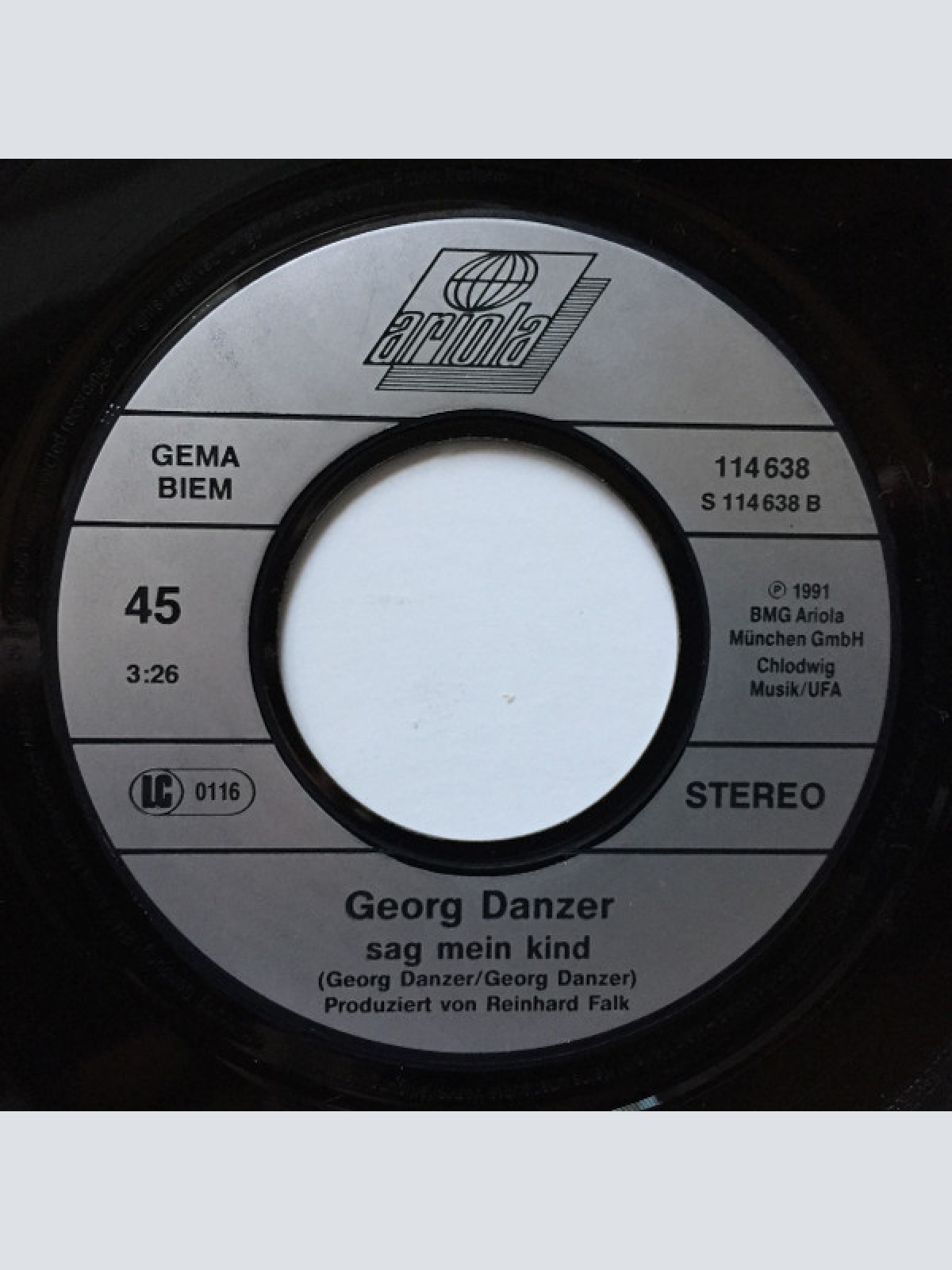 Vinyl / Georg Danzer - Sehnsucht In Der Nacht