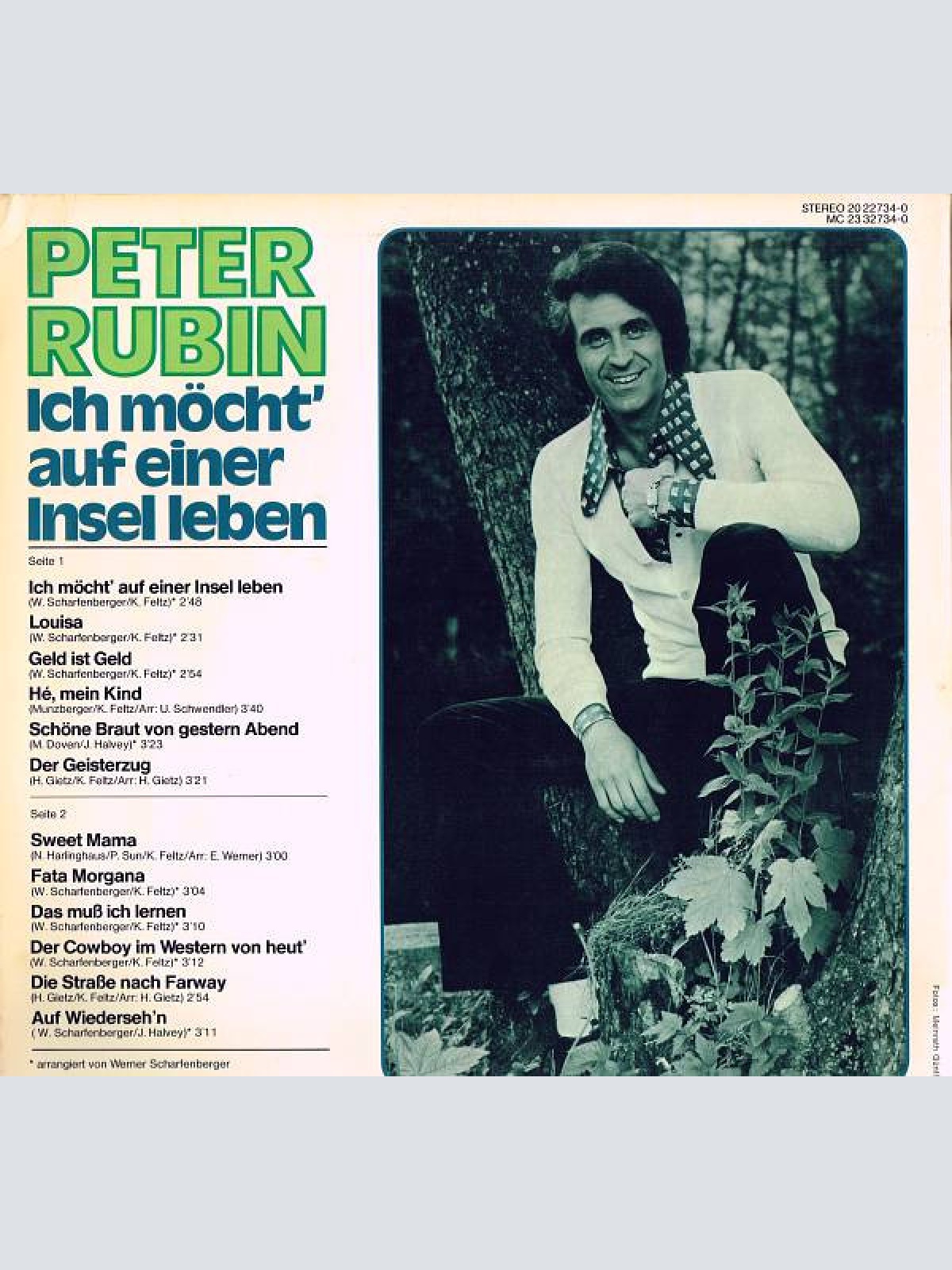 Vinyl / Peter Rubin - Ich Möcht' Auf Einer Insel Leben