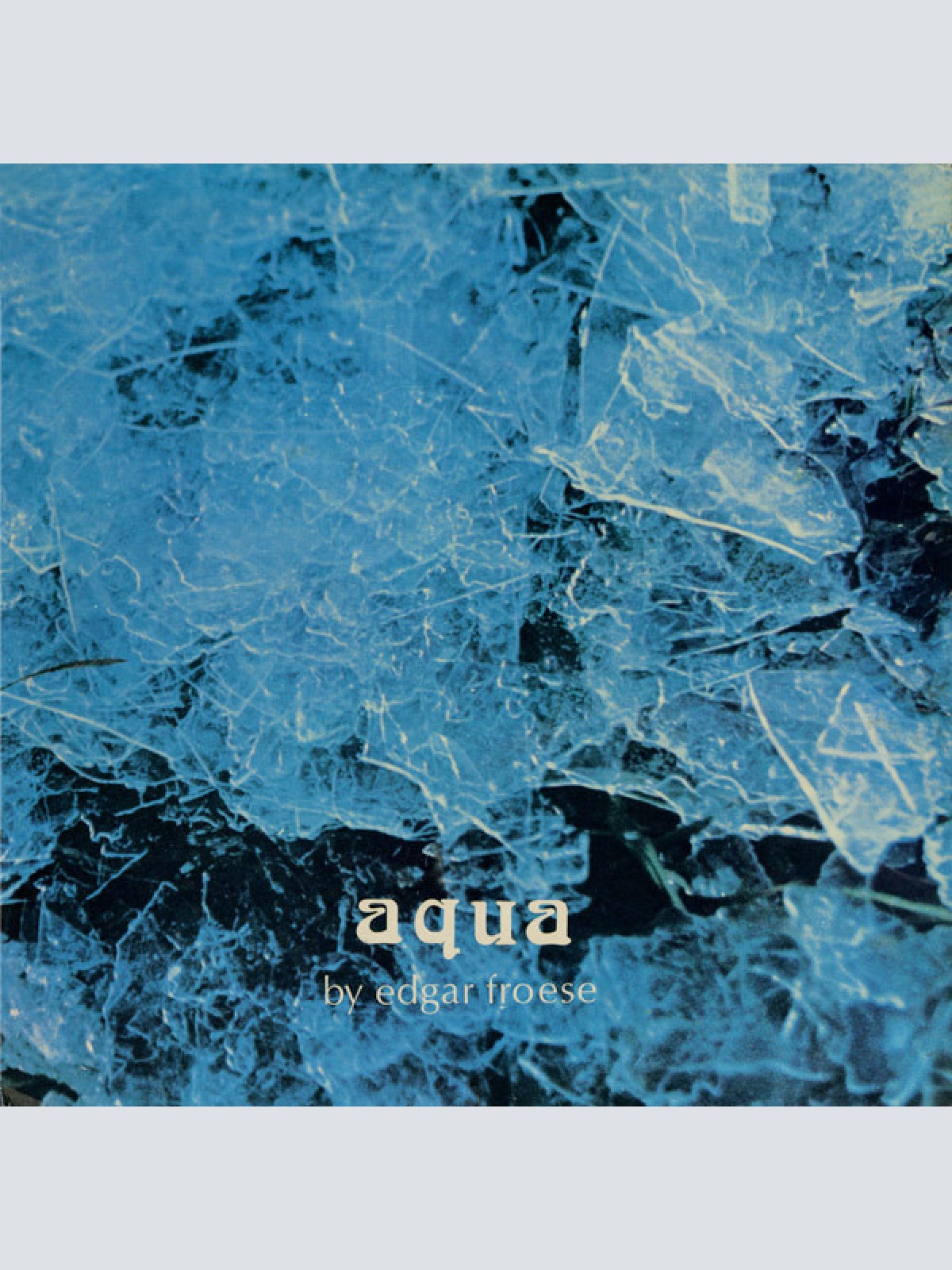 Vinyl / Edgar Froese - Aqua
