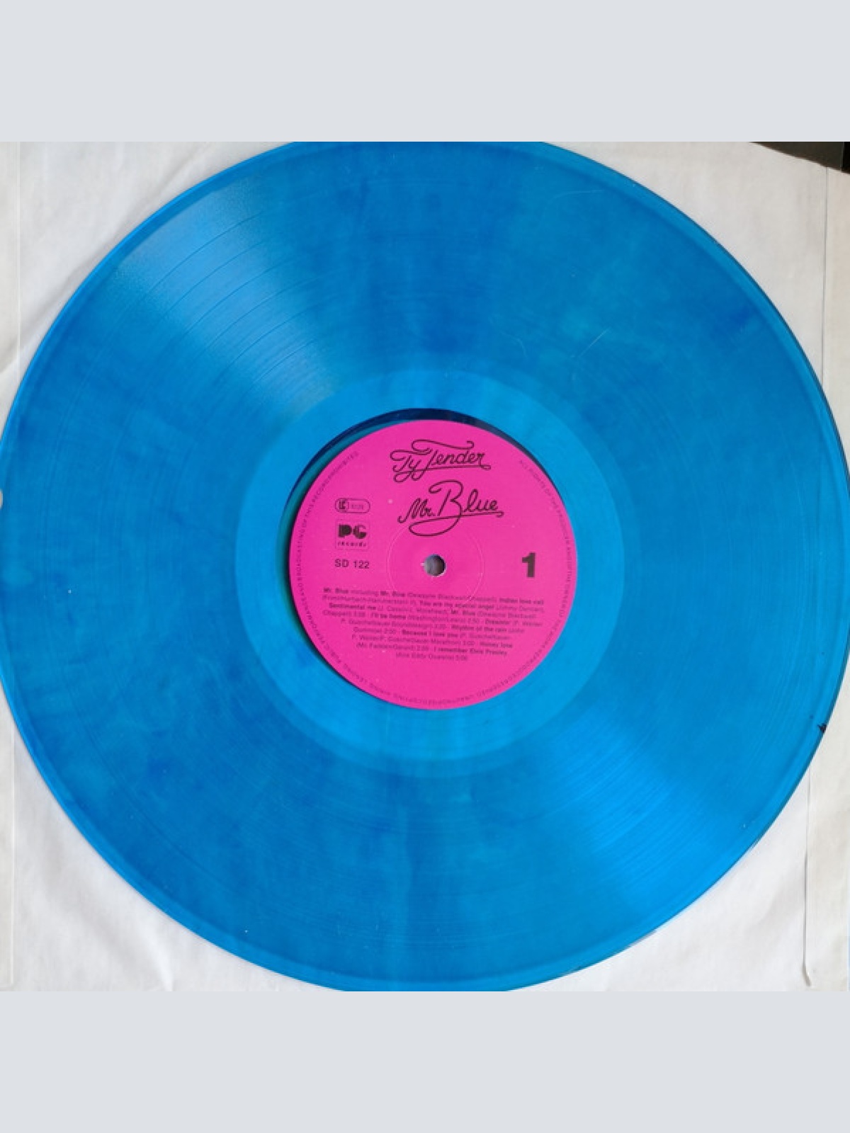 Vinyl / Ty Tender & The Rockin' Fifties - Mr. Blue