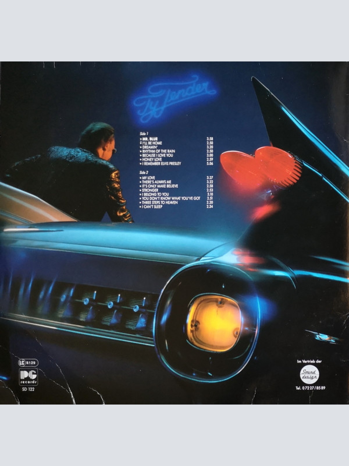 Vinyl / Ty Tender & The Rockin' Fifties - Mr. Blue