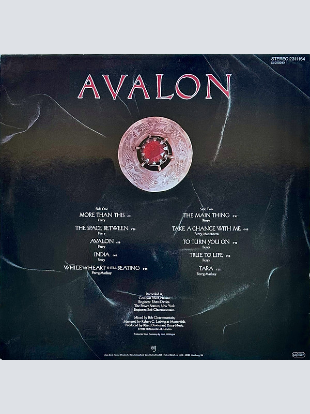 Vinyl / Roxy Music - Avalon