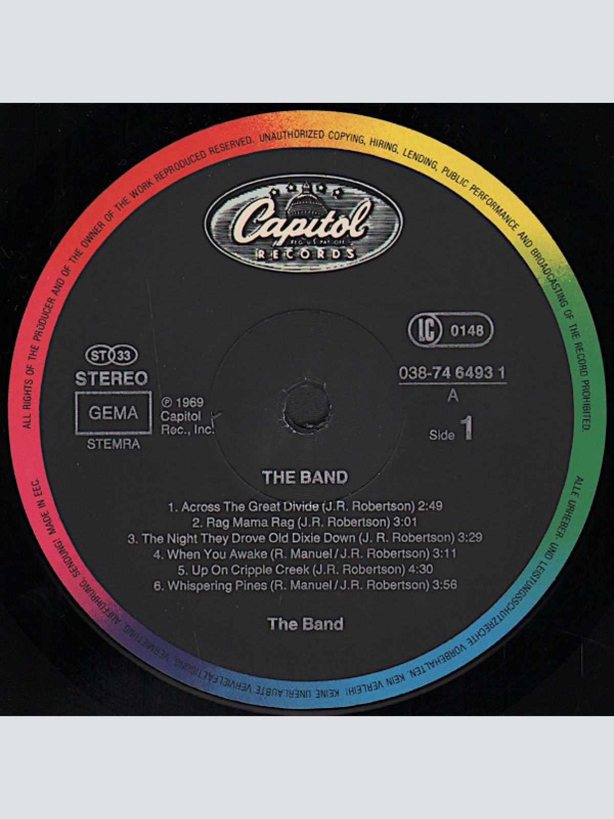 Vinyl / The Band - The Band