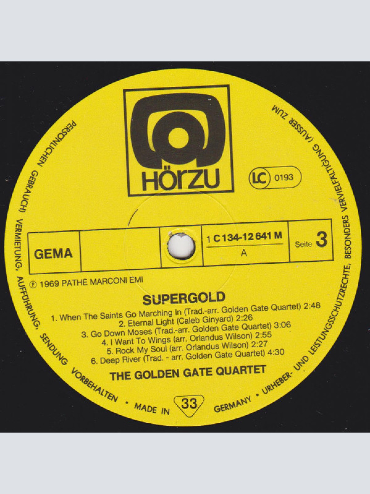 Vinyl / The Golden Gate Quartet - Super Gold