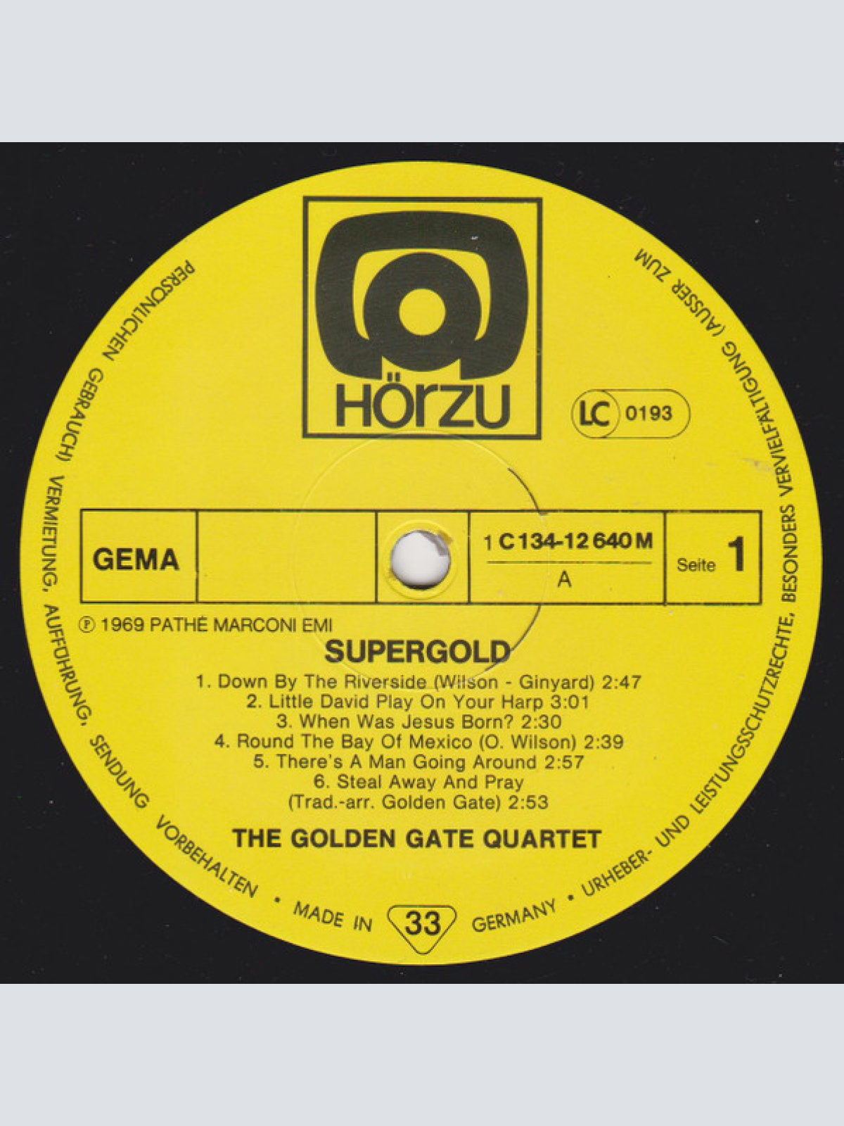 Vinyl / The Golden Gate Quartet - Super Gold