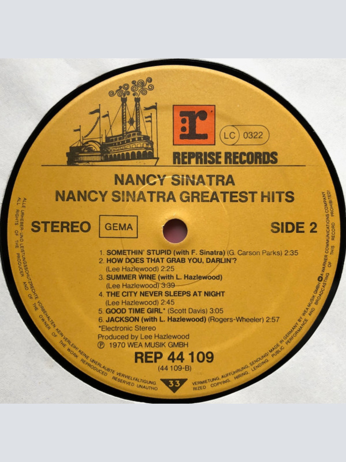 Vinyl / Nancy Sinatra - Greatest Hits