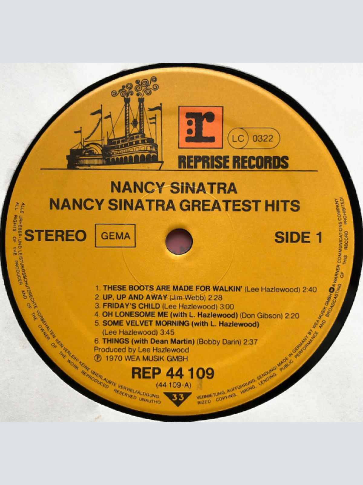 Vinyl / Nancy Sinatra - Greatest Hits