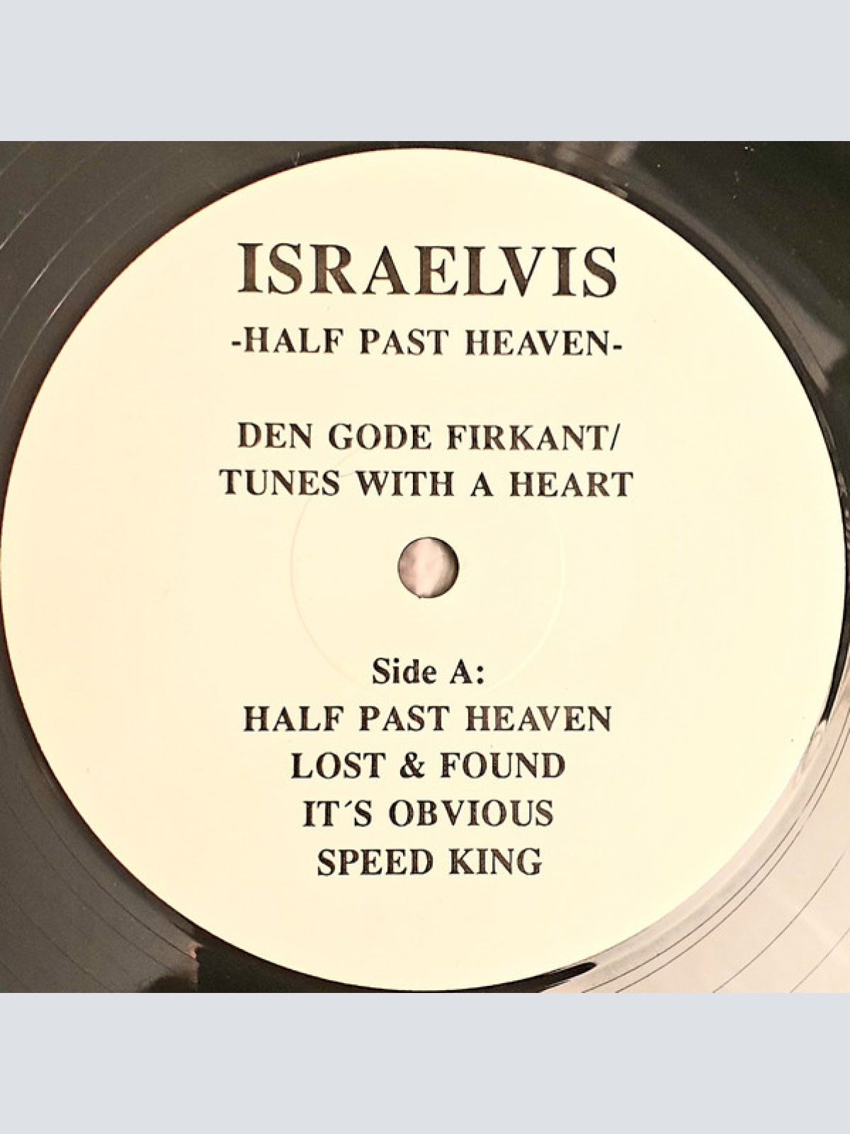 Vinyl / Israelvis - Half Past Heaven
