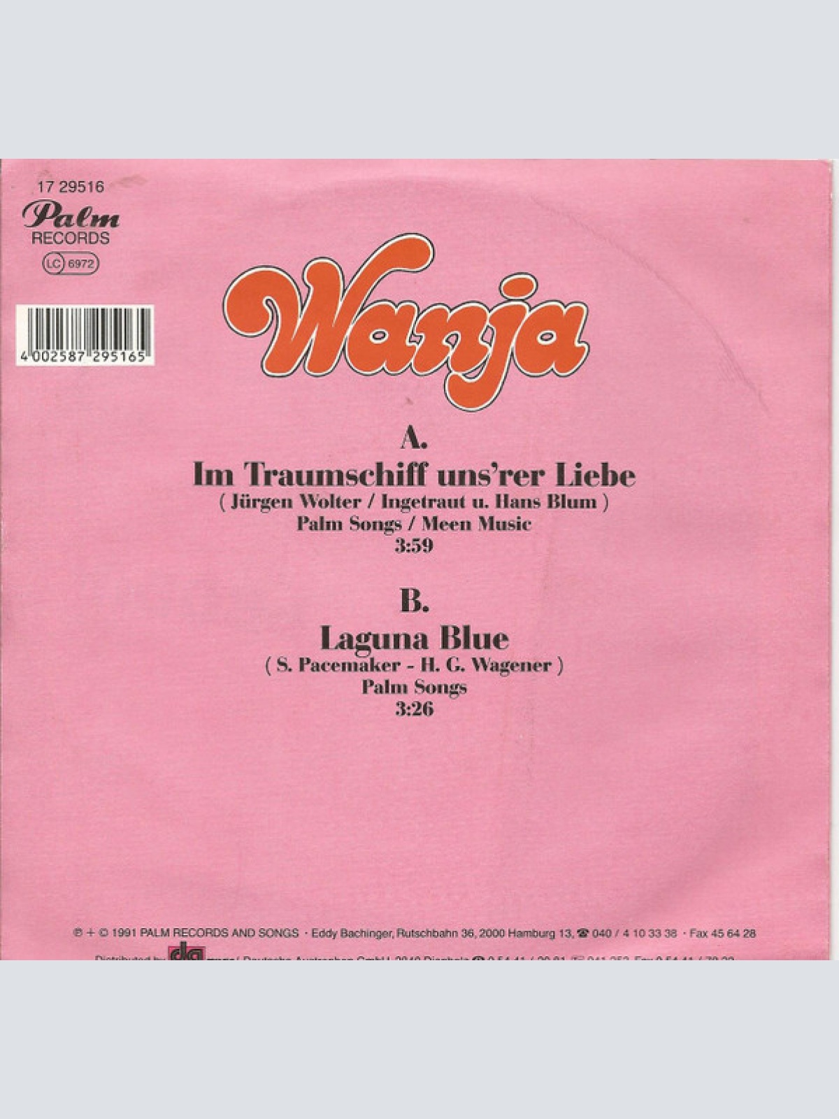 Vinyl / Wanja (4) - Im Traumschiff Uns´rer Liebe