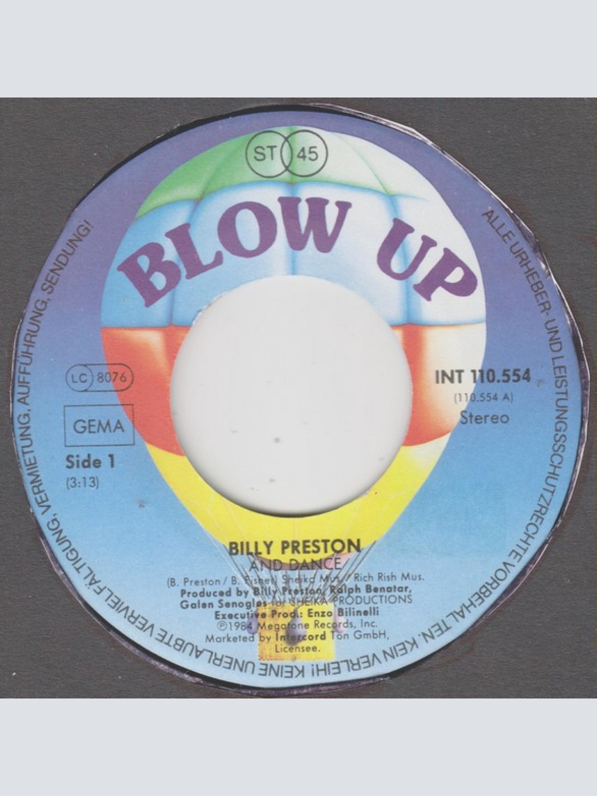 Vinyl / Billy Preston - And Dance