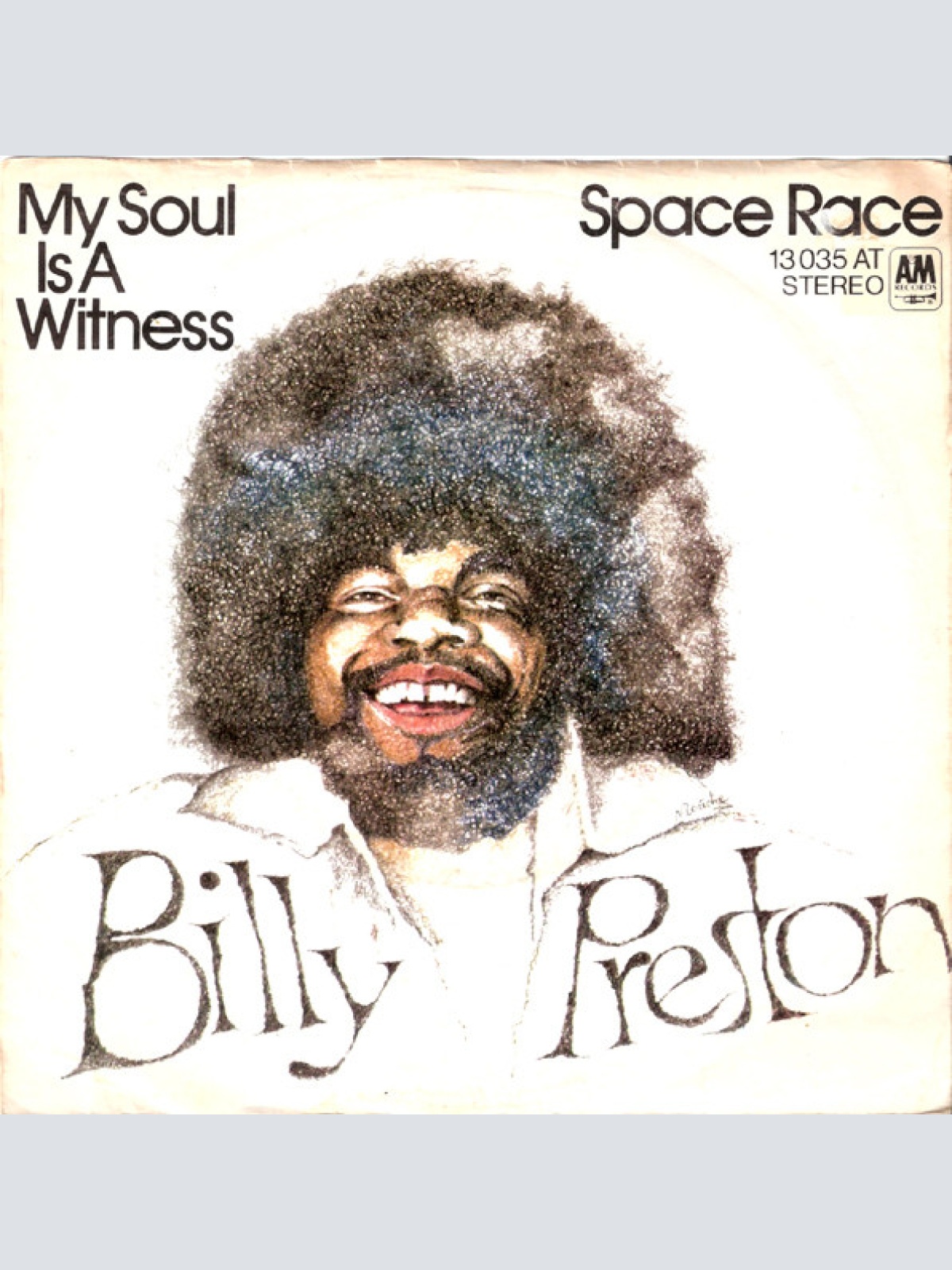 Vinyl / Billy Preston - My Soul Is A Witness / Space Race