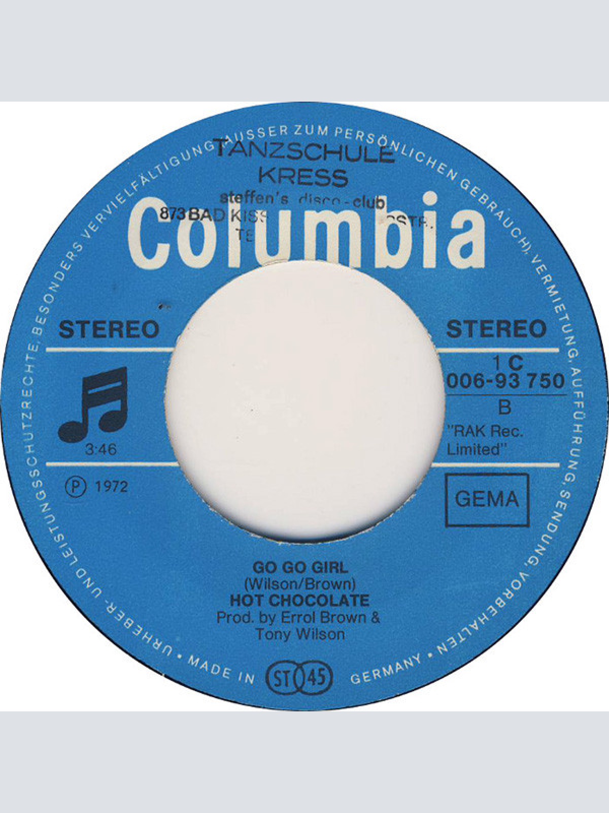 Vinyl / Hot Chocolate - You'll Always Be A Friend