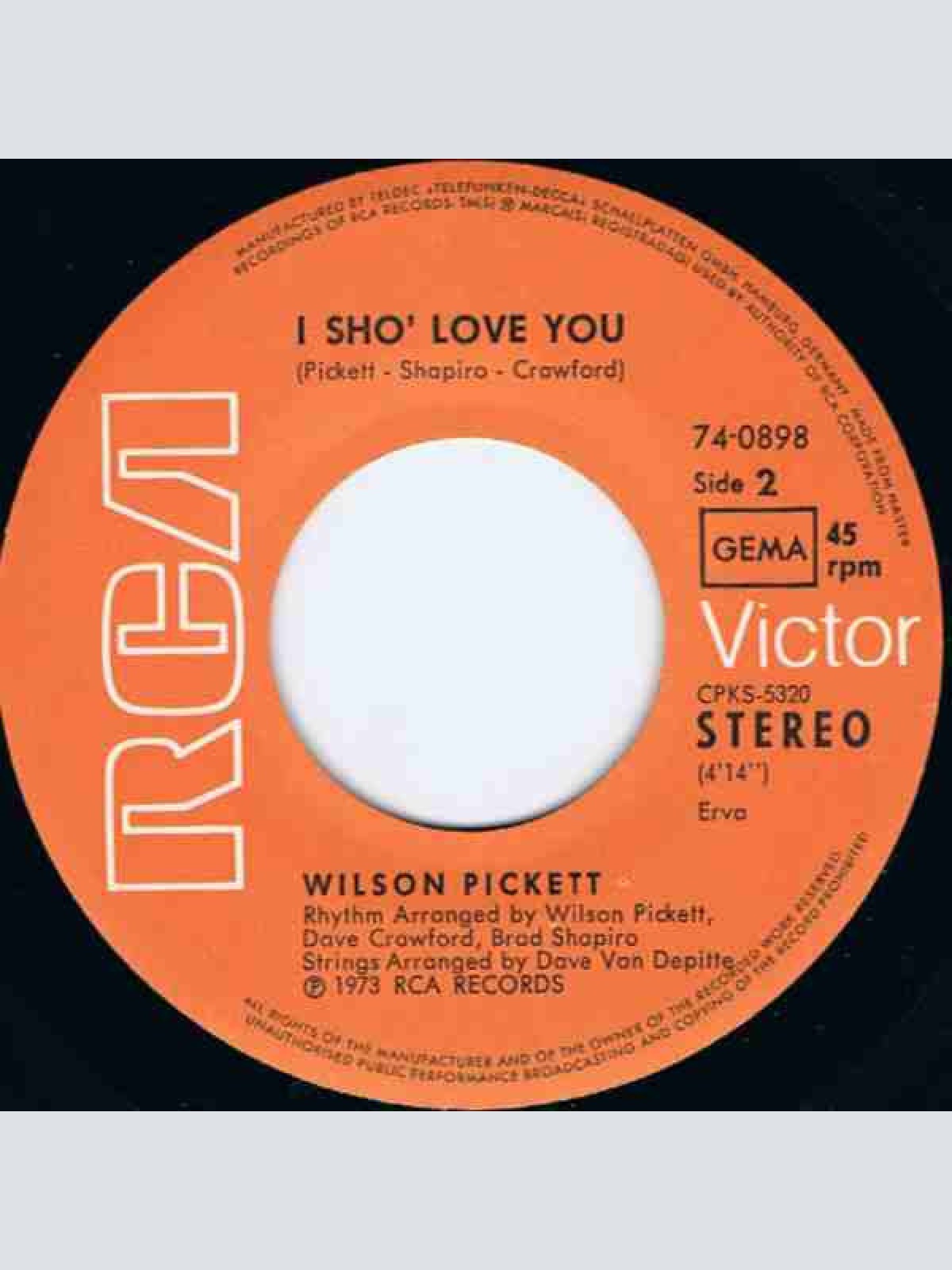 Vinyl / Wilson Pickett - Mr. Magic Man